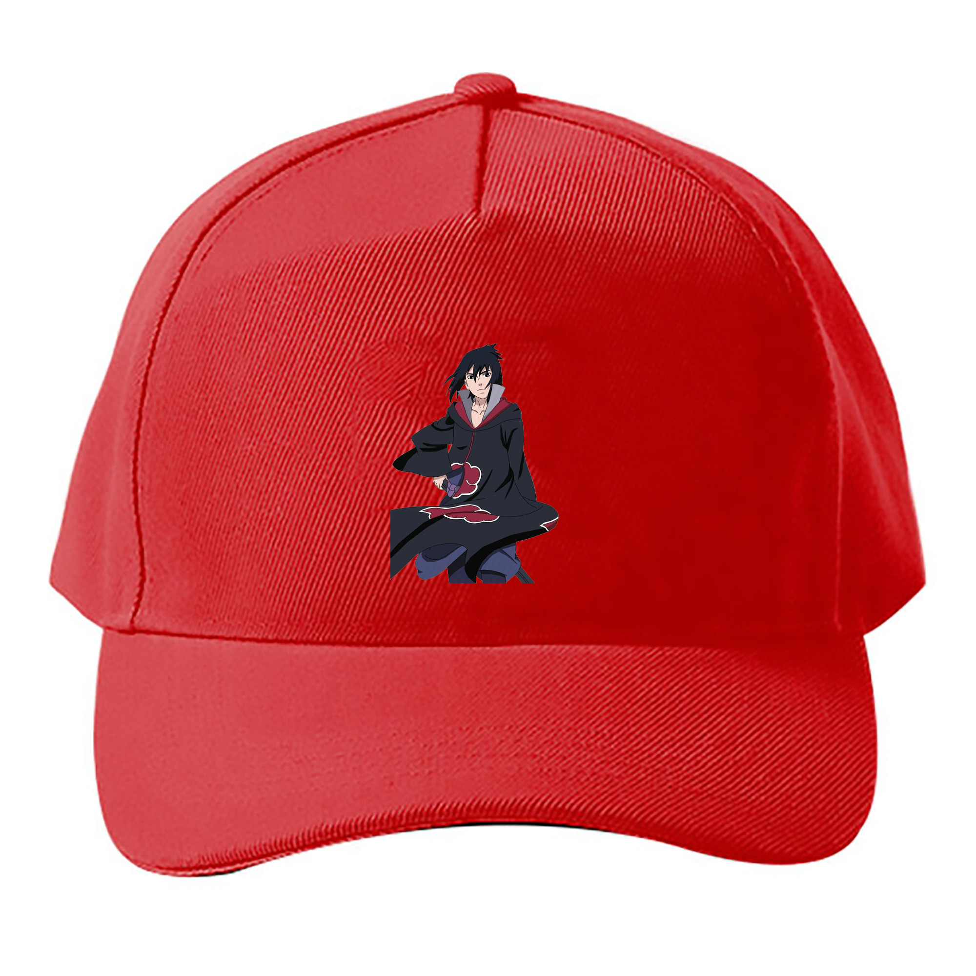 （画像用） NARUTO -ナルト- うちは サスケ Uchiha Sasuke ベースボールキャップ 綿100％ 男女兼用 帽子 スポーツ