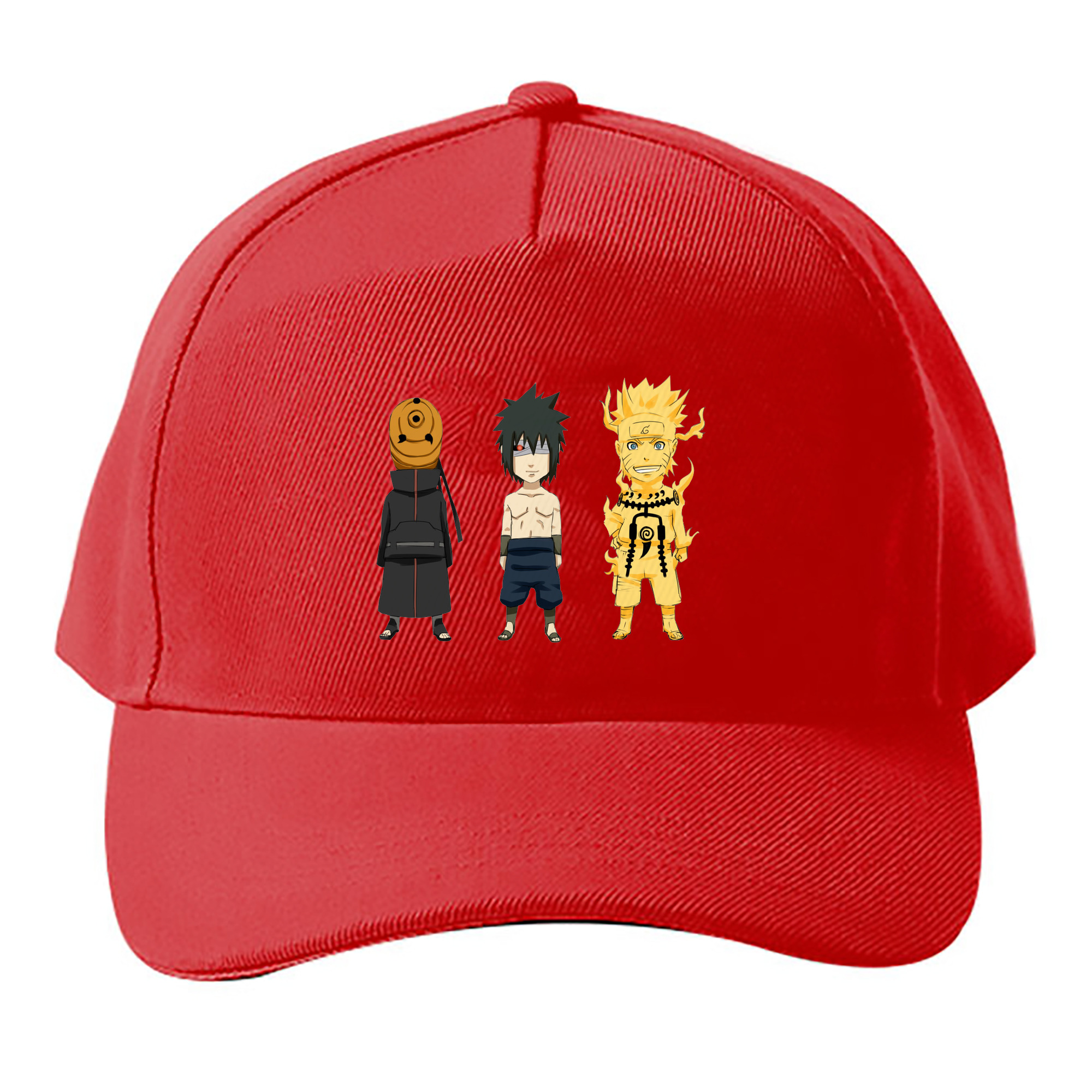 （画像用） NARUTO -ナルト- うちは サスケ Uchiha Sasuke ベースボールキャップ 綿100％ 男女兼用 帽子 スポーツ