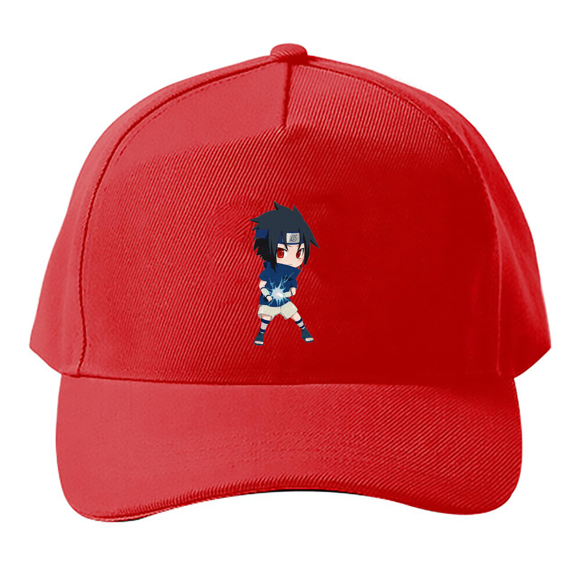 （画像用） NARUTO -ナルト- うちは サスケ Uchiha Sasuke ベースボールキャップ 綿100％ 男女兼用 帽子 スポーツ