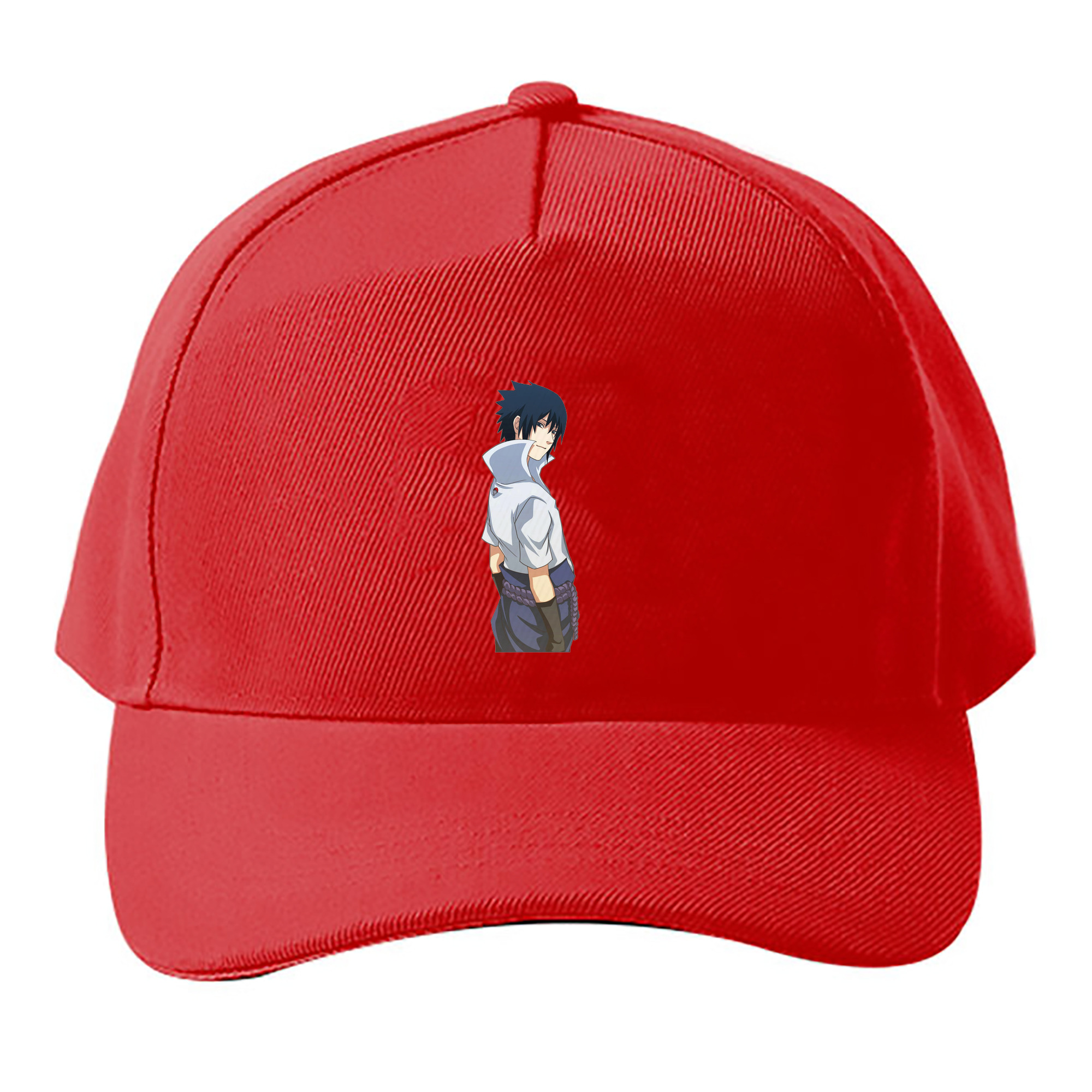 （画像用） NARUTO -ナルト- うちは サスケ Uchiha Sasuke ベースボールキャップ 綿100％ 男女兼用 帽子 スポーツ
