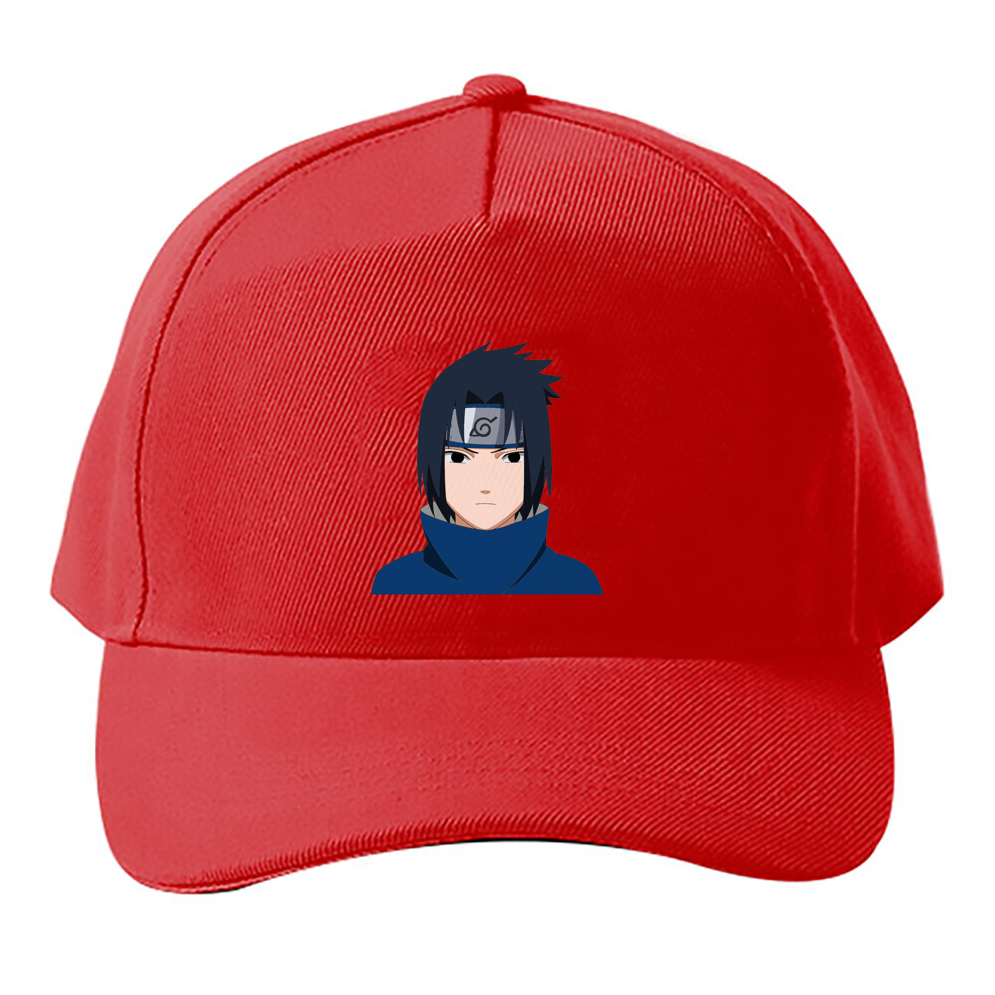 （画像用） NARUTO -ナルト- うちは サスケ Uchiha Sasuke ベースボールキャップ 綿100％ 男女兼用 帽子 スポーツ