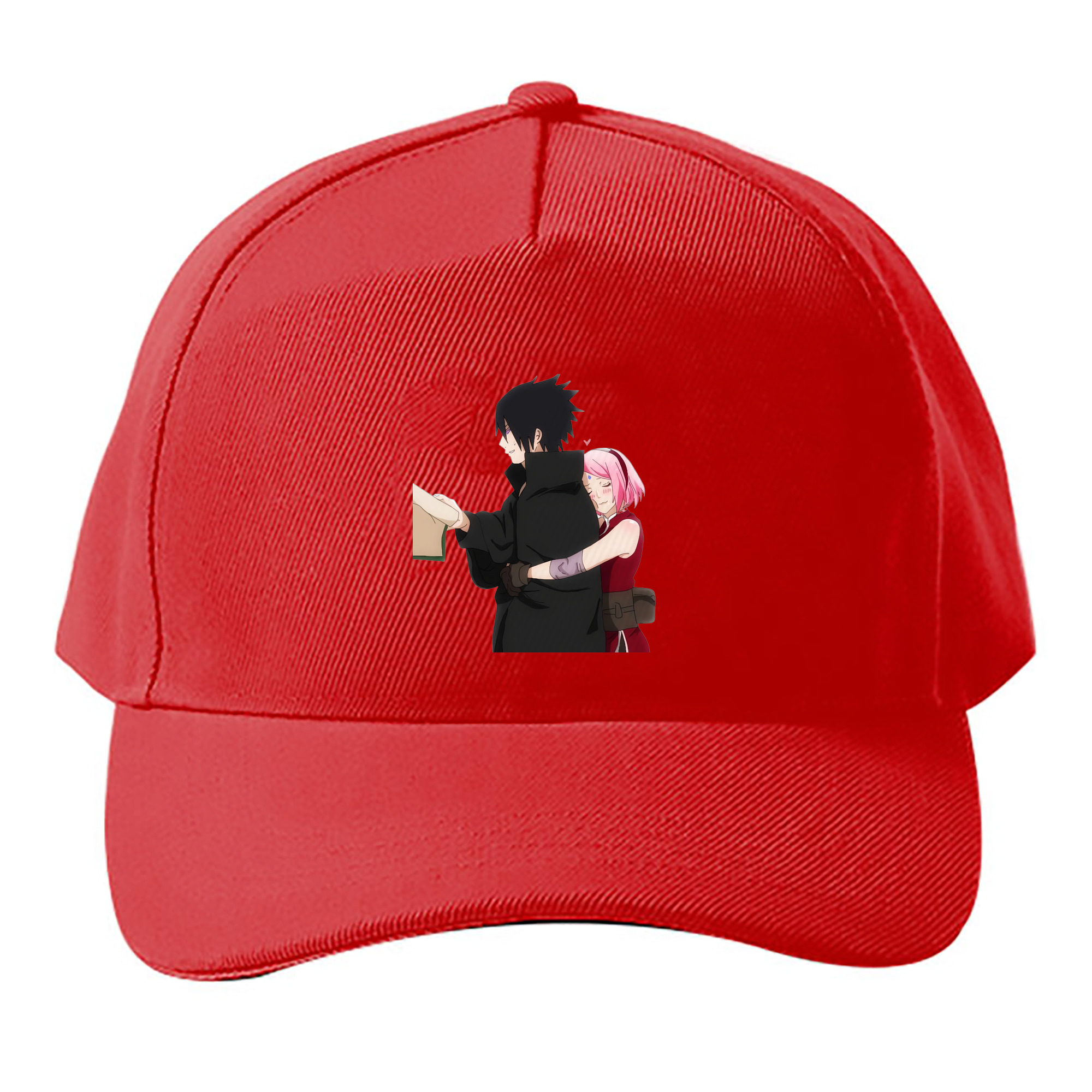 （画像用） NARUTO -ナルト- うちは サスケ Uchiha Sasuke ベースボールキャップ 綿100％ 男女兼用 帽子 スポーツ
