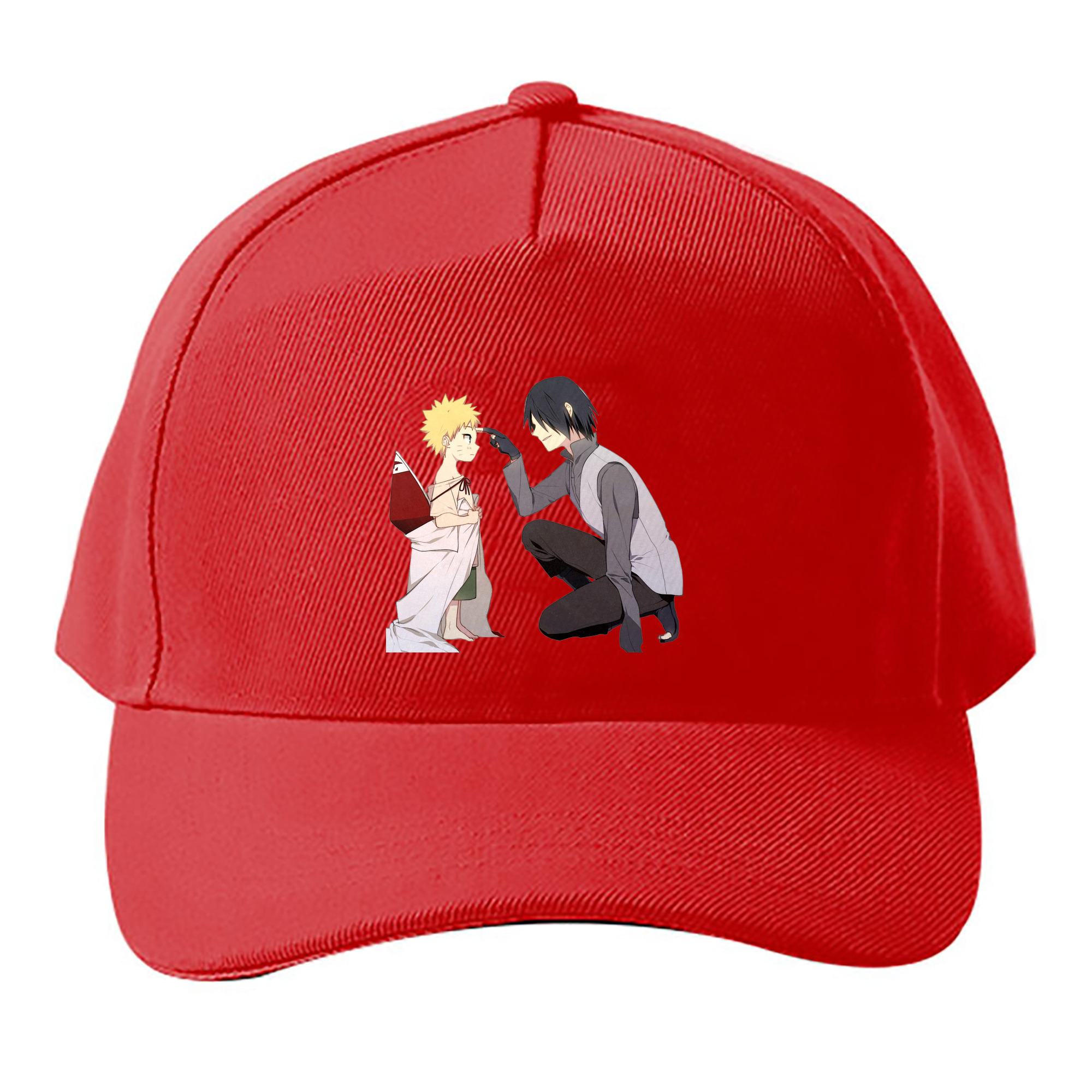 （画像用） NARUTO -ナルト- うちは サスケ Uchiha Sasuke ベースボールキャップ 綿100％ 男女兼用 帽子 スポーツ