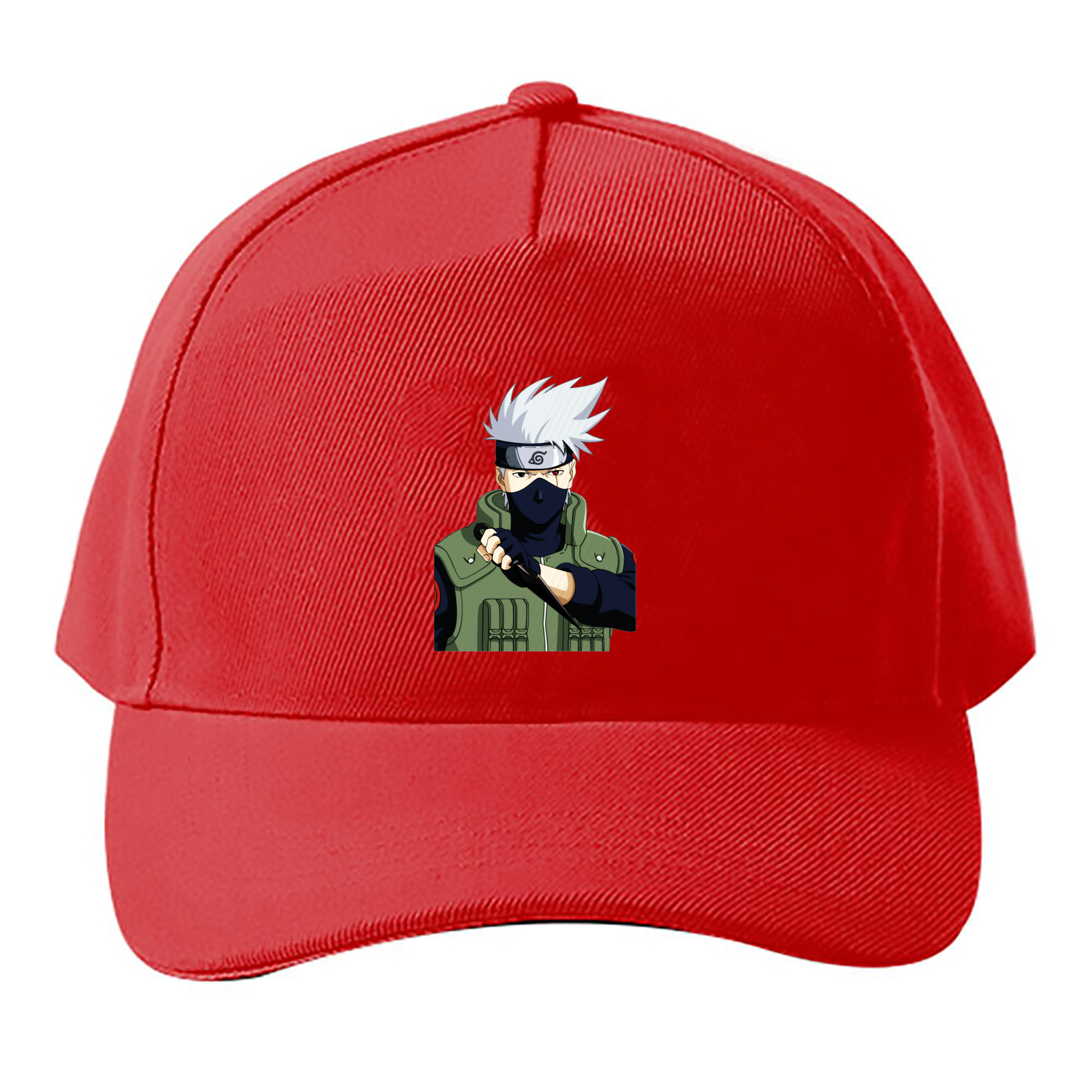 （画像用） NARUTO -ナルト- はたけ カカシ Hatake Kakashi ベースボールキャップ 綿100％ 男女兼用 帽子 スポーツ