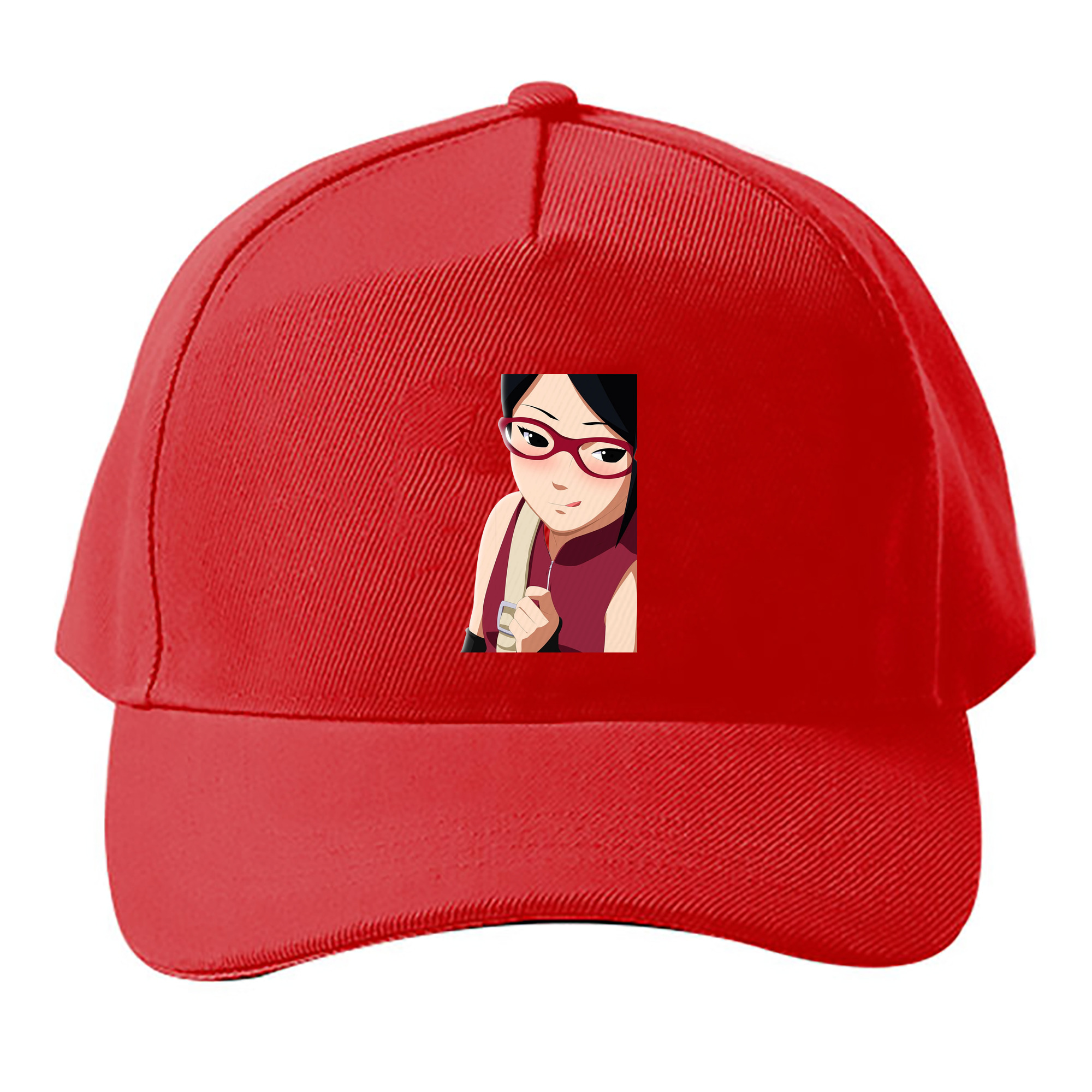 （画像用） NARUTO -ナルト- うちは サラダ Uchiha Sarada ベースボールキャップ 綿100％ 男女兼用 帽子 スポーツ