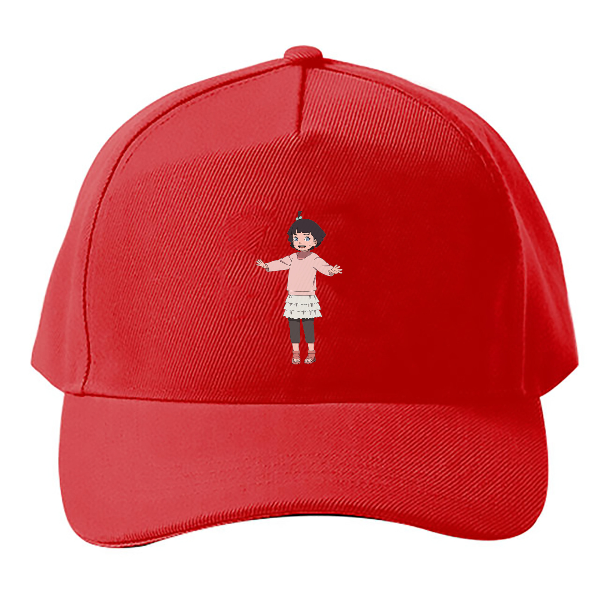（画像用） NARUTO -ナルト- うずまき ヒマワリ Uzumaki Himawari ベースボールキャップ 綿100％ 男女兼用 帽子 スポーツ