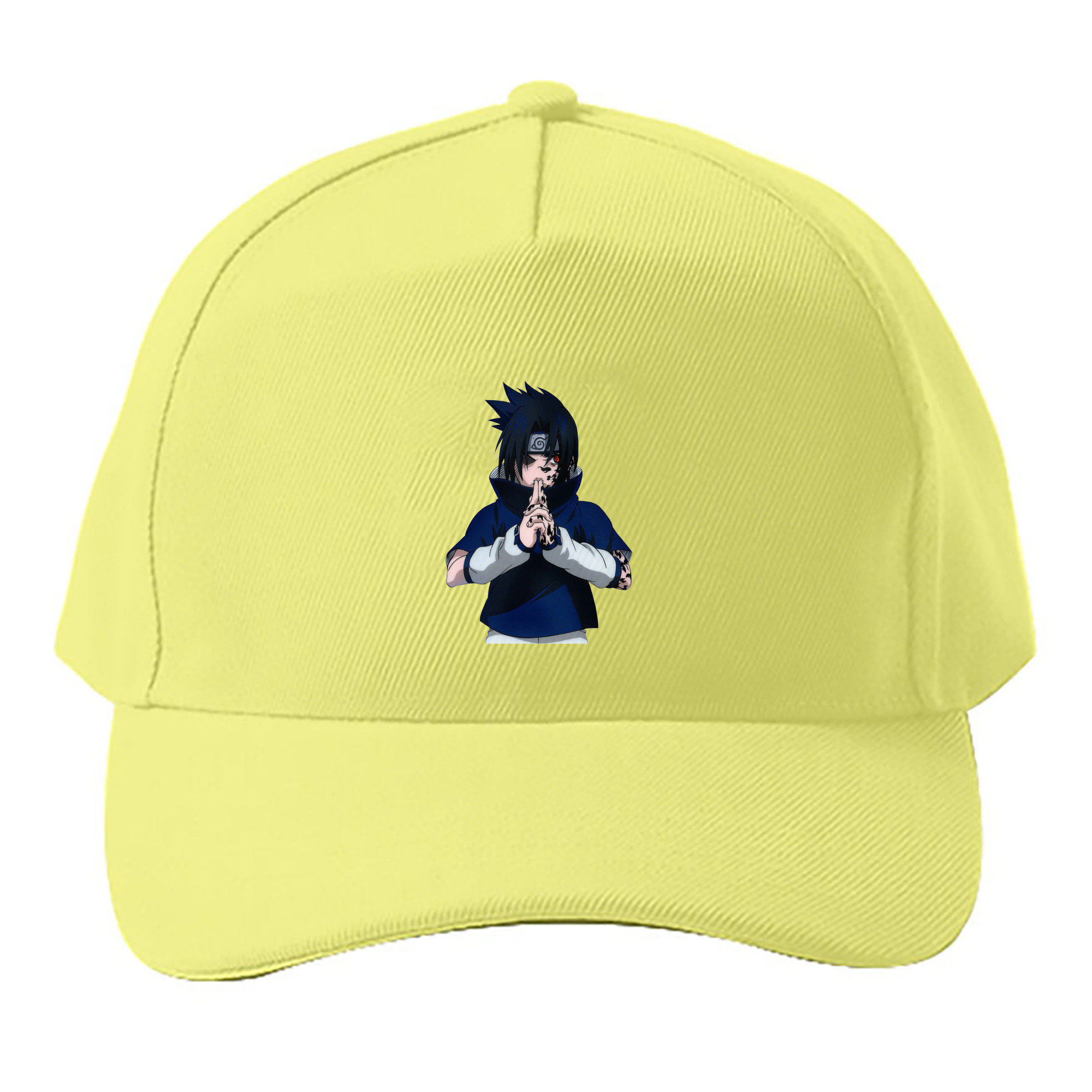 （画像用） NARUTO -ナルト- うちは サスケ Uchiha Sasuke ベースボールキャップ 綿100％ 男女兼用 帽子 スポーツ
