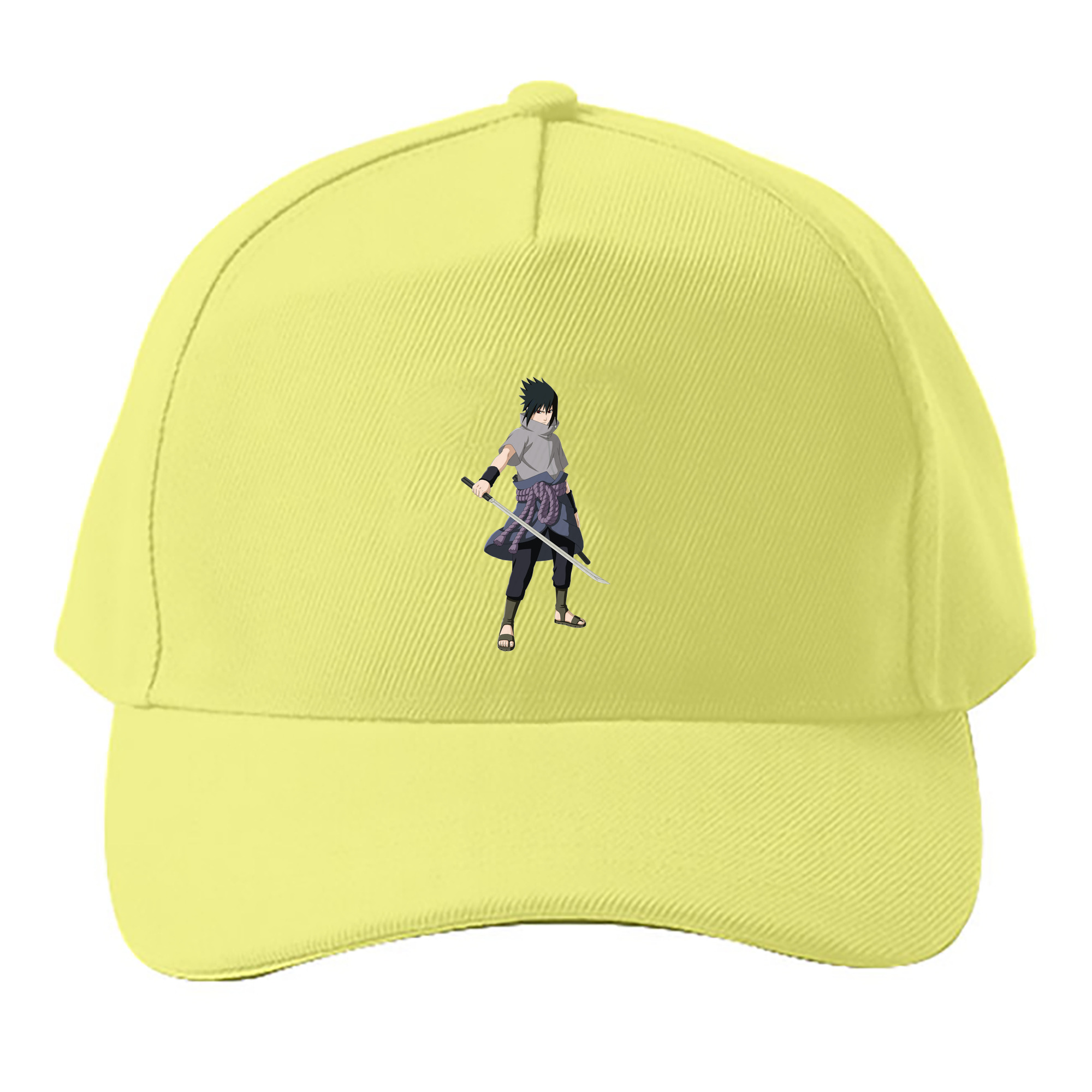 （画像用） NARUTO -ナルト- うちは サスケ Uchiha Sasuke ベースボールキャップ 綿100％ 男女兼用 帽子 スポーツ