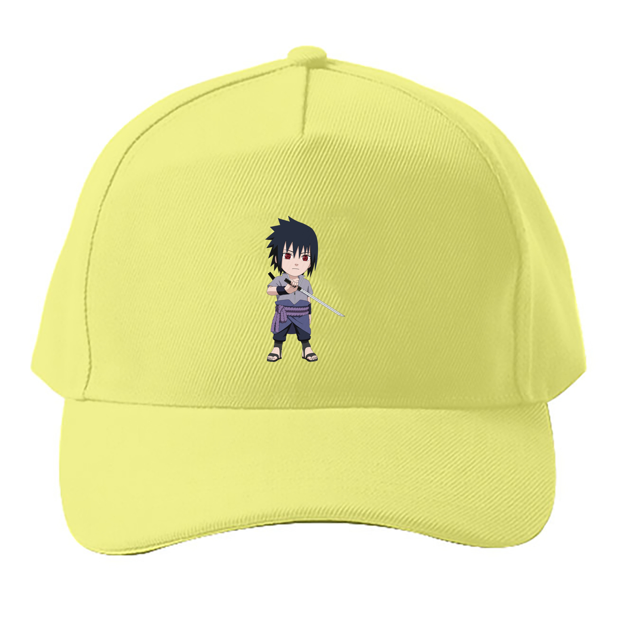 （画像用） NARUTO -ナルト- うちは サスケ Uchiha Sasuke ベースボールキャップ 綿100％ 男女兼用 帽子 スポーツ