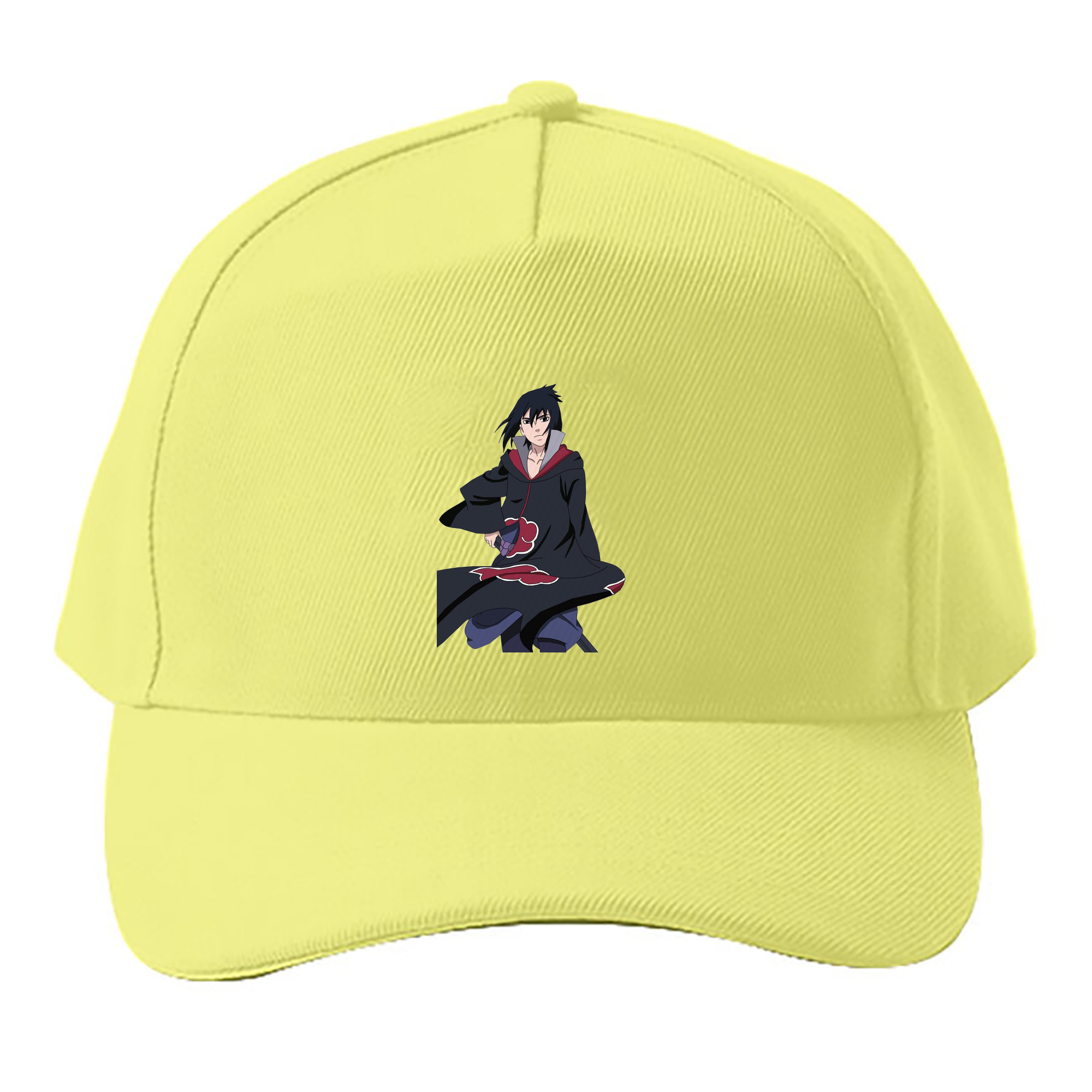 （画像用） NARUTO -ナルト- うちは サスケ Uchiha Sasuke ベースボールキャップ 綿100％ 男女兼用 帽子 スポーツ