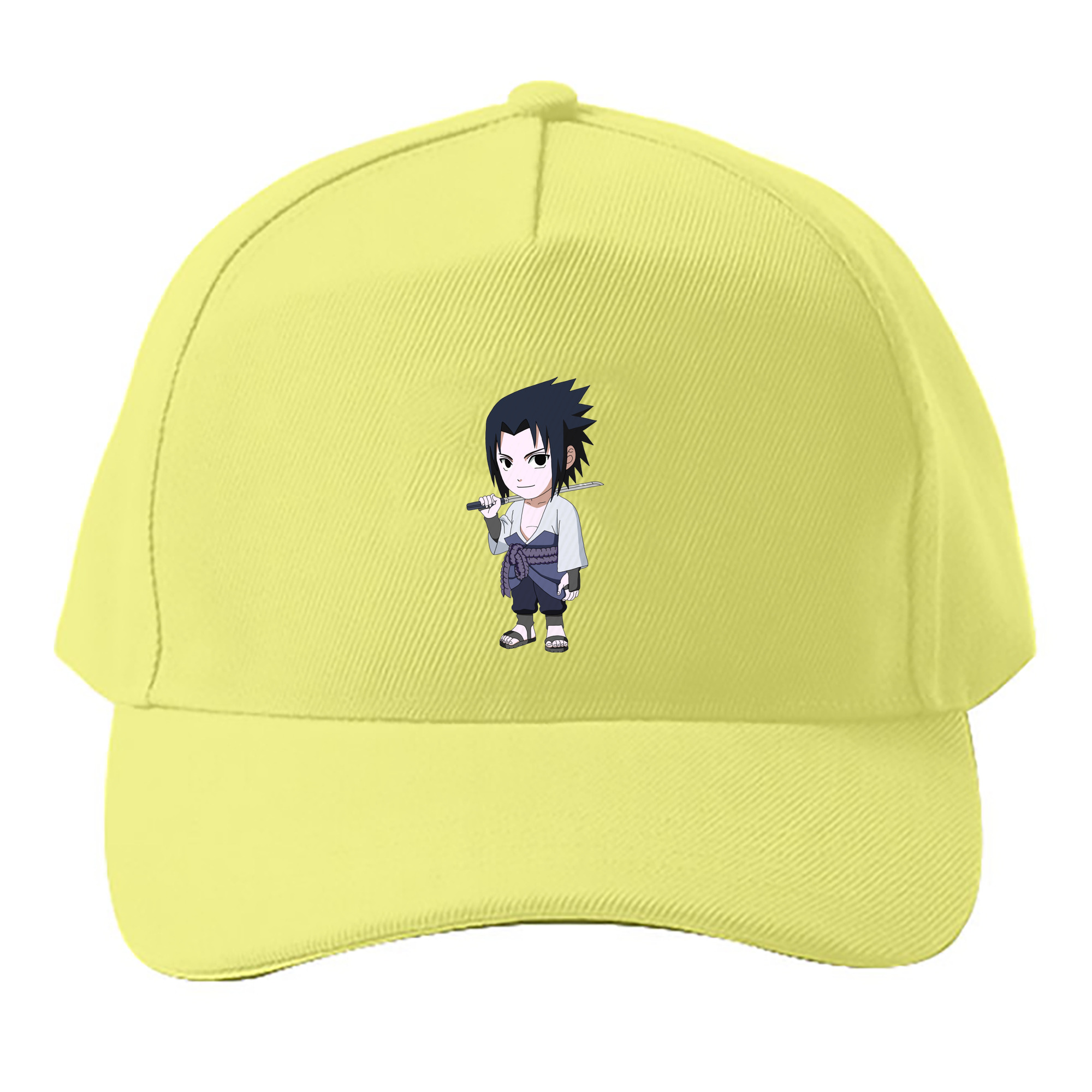 （画像用） NARUTO -ナルト- うちは サスケ Uchiha Sasuke ベースボールキャップ 綿100％ 男女兼用 帽子 スポーツ