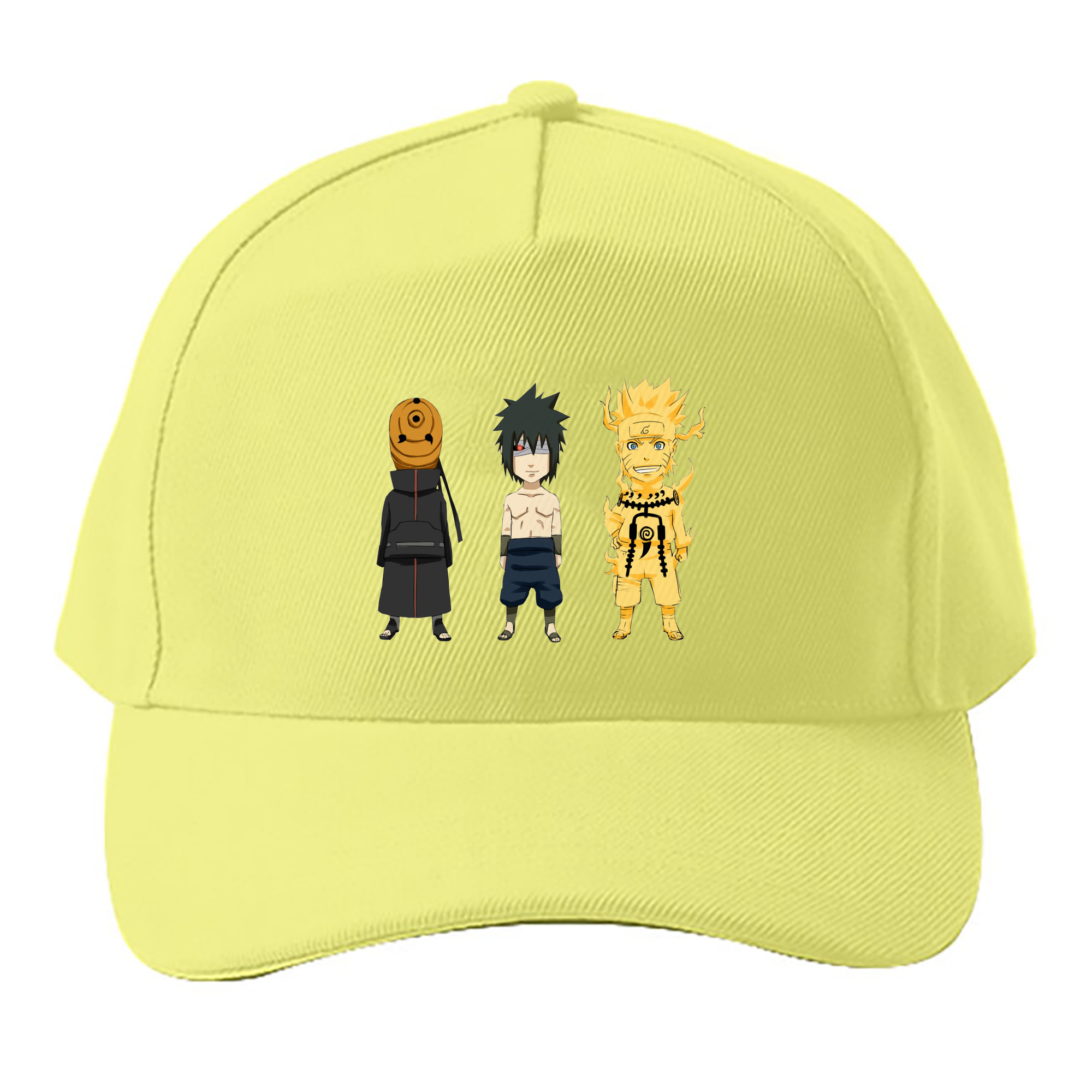 （画像用） NARUTO -ナルト- うちは サスケ Uchiha Sasuke ベースボールキャップ 綿100％ 男女兼用 帽子 スポーツ