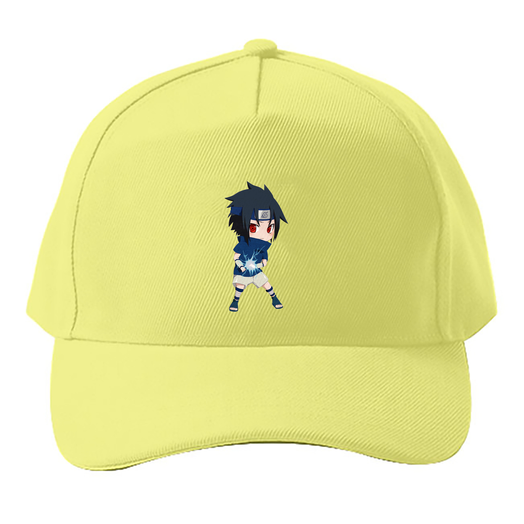 （画像用） NARUTO -ナルト- うちは サスケ Uchiha Sasuke ベースボールキャップ 綿100％ 男女兼用 帽子 スポーツ
