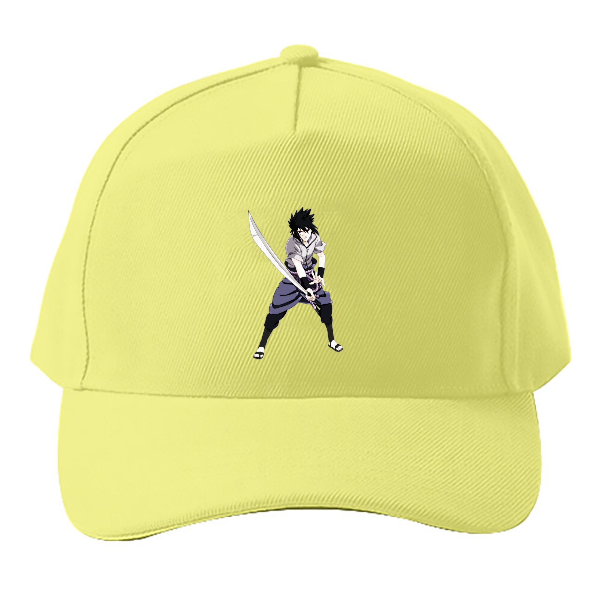 （画像用） NARUTO -ナルト- うちは サスケ Uchiha Sasuke ベースボールキャップ 綿100％ 男女兼用 帽子 スポーツ