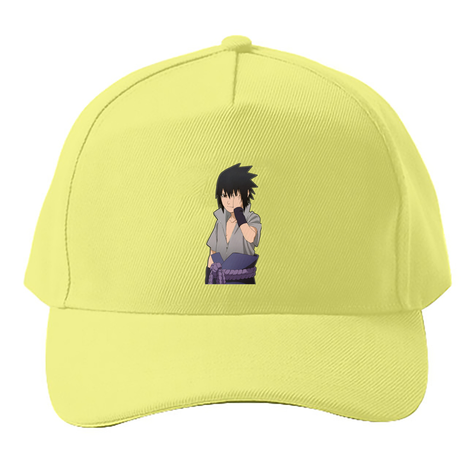 （画像用） NARUTO -ナルト- うちは サスケ Uchiha Sasuke ベースボールキャップ 綿100％ 男女兼用 帽子 スポーツ