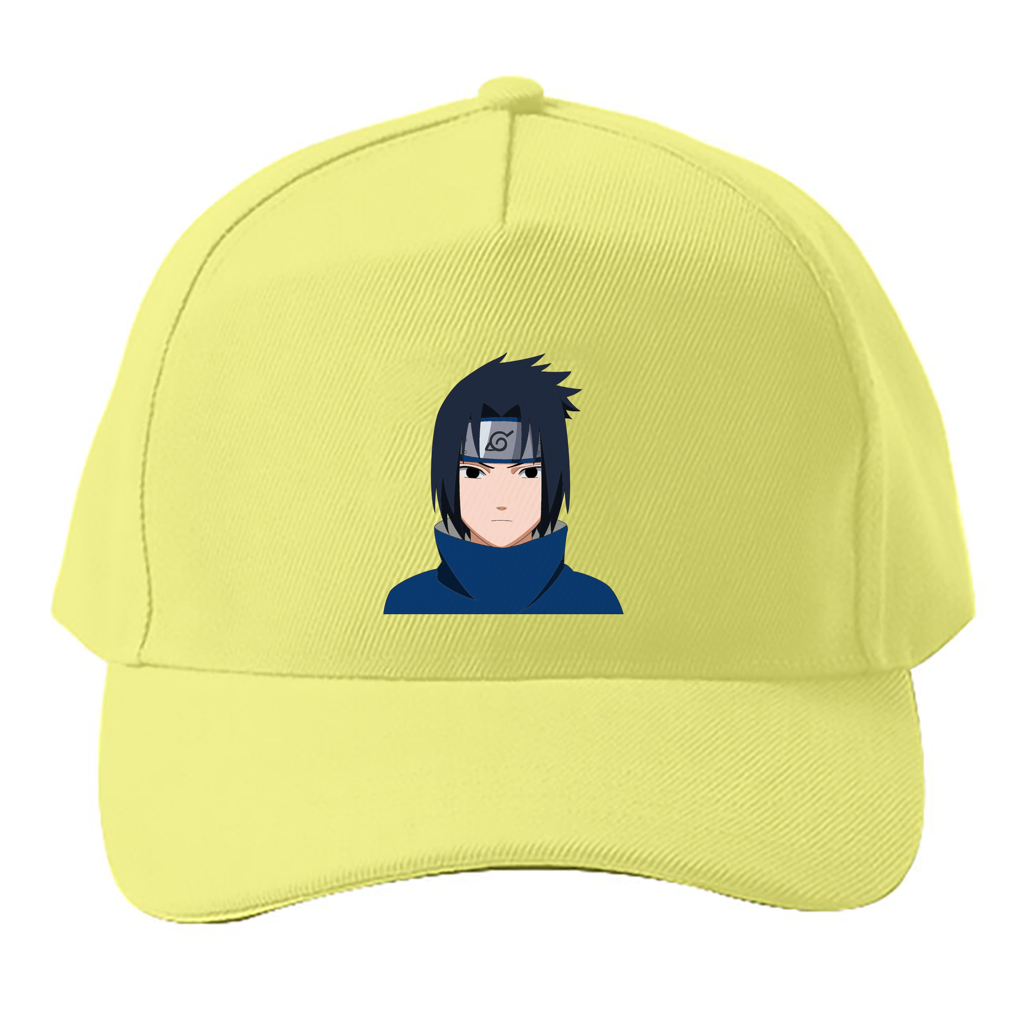 （画像用） NARUTO -ナルト- うちは サスケ Uchiha Sasuke ベースボールキャップ 綿100％ 男女兼用 帽子 スポーツ