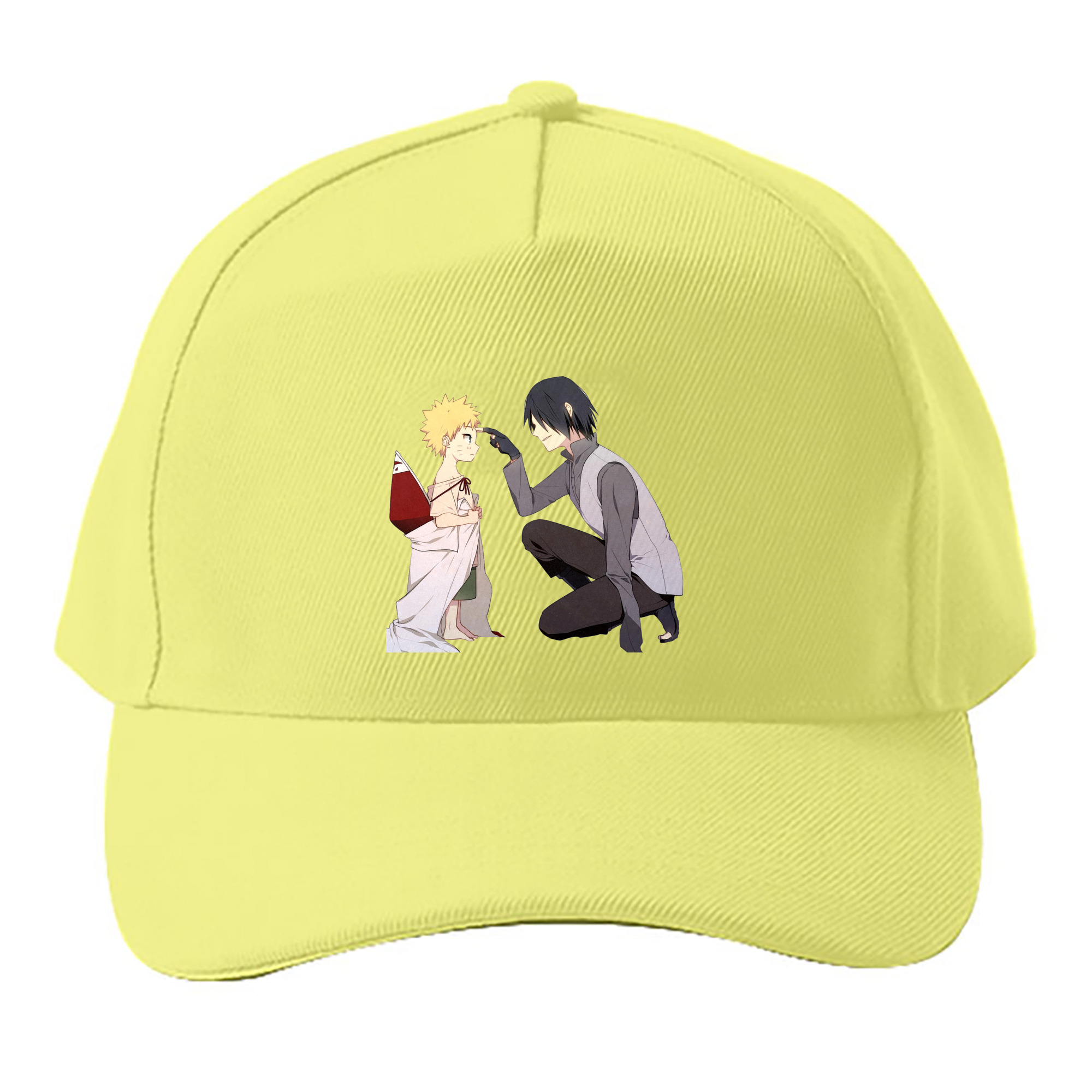（画像用） NARUTO -ナルト- うちは サスケ Uchiha Sasuke ベースボールキャップ 綿100％ 男女兼用 帽子 スポーツ