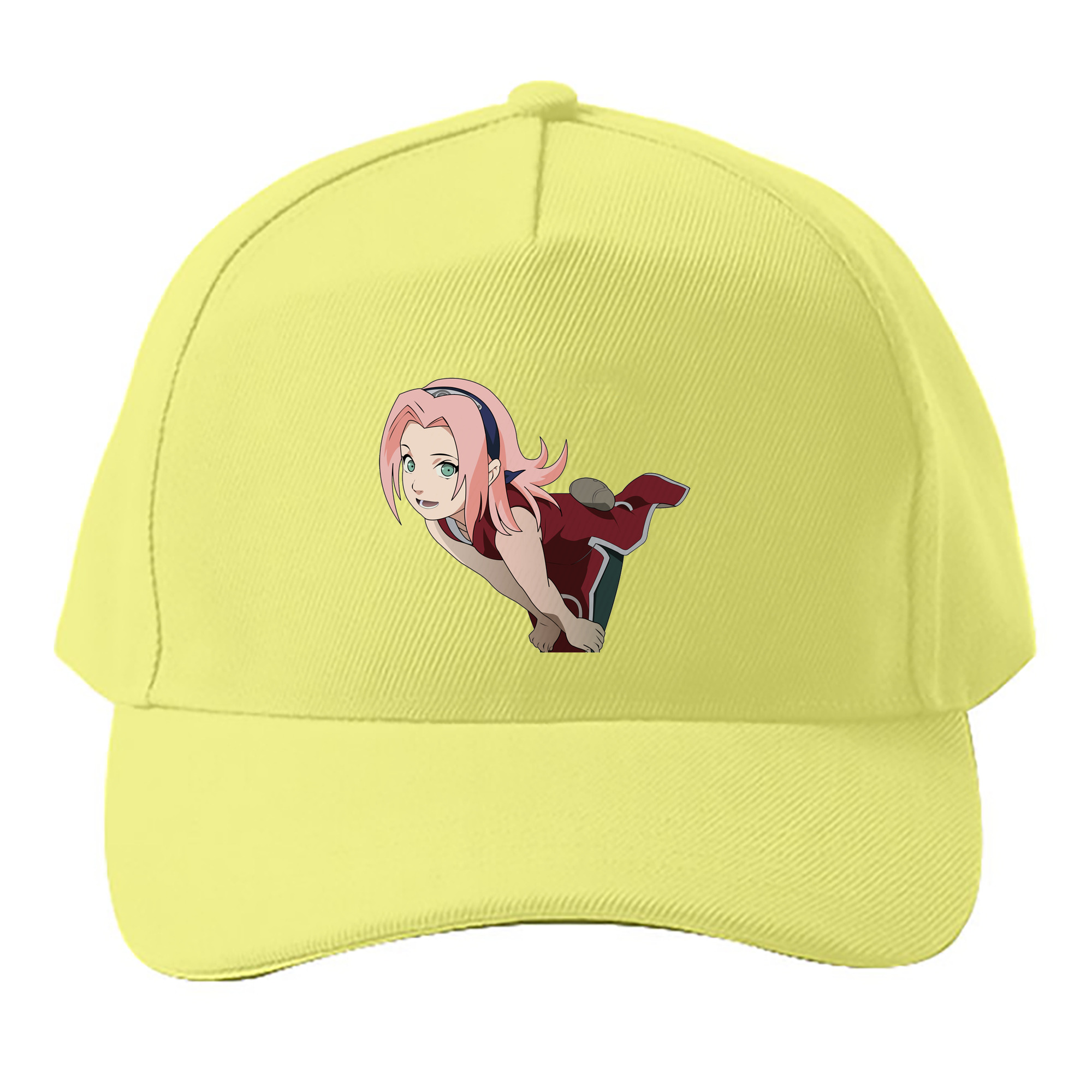 （画像用） NARUTO -ナルト- 春野サクラ Haruno Sakura ベースボールキャップ 綿100％ 男女兼用 帽子 スポーツ