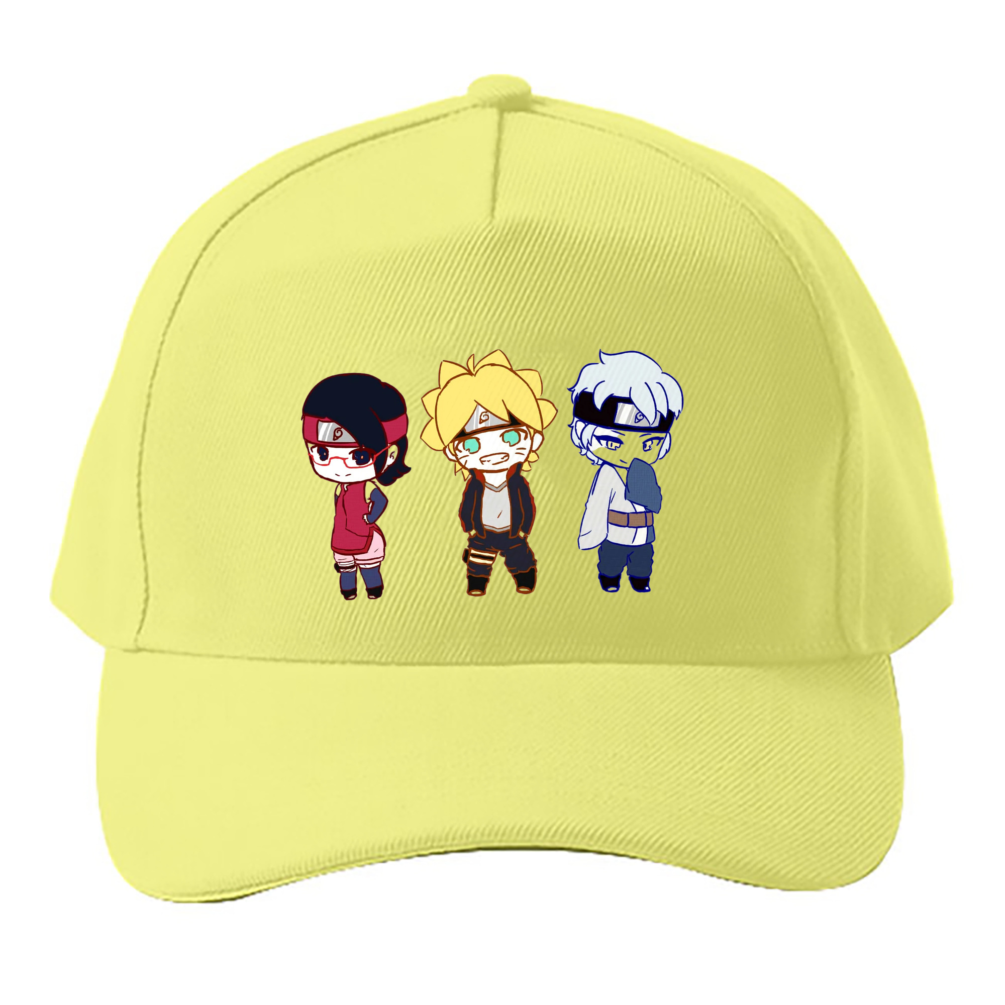 （画像用） NARUTO -ナルト- うずまき ボルト Uzumaki Boruto ベースボールキャップ 綿100％ 男女兼用 帽子 スポーツ