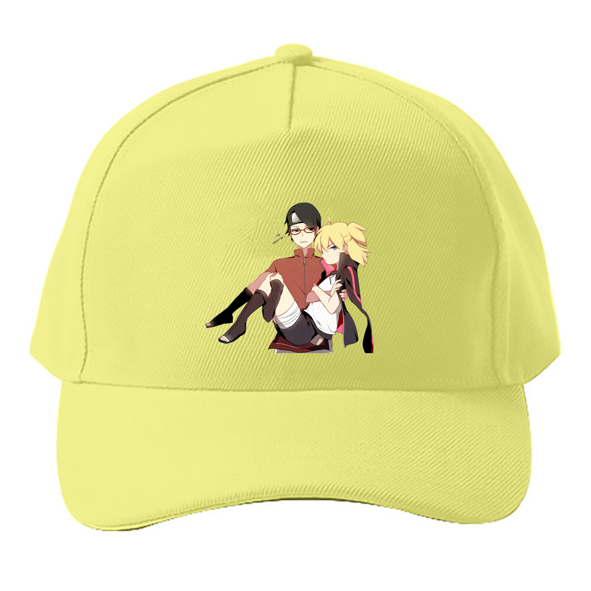 （画像用） NARUTO -ナルト- うちは サラダ Uchiha Sarada ベースボールキャップ 綿100％ 男女兼用 帽子 スポーツ