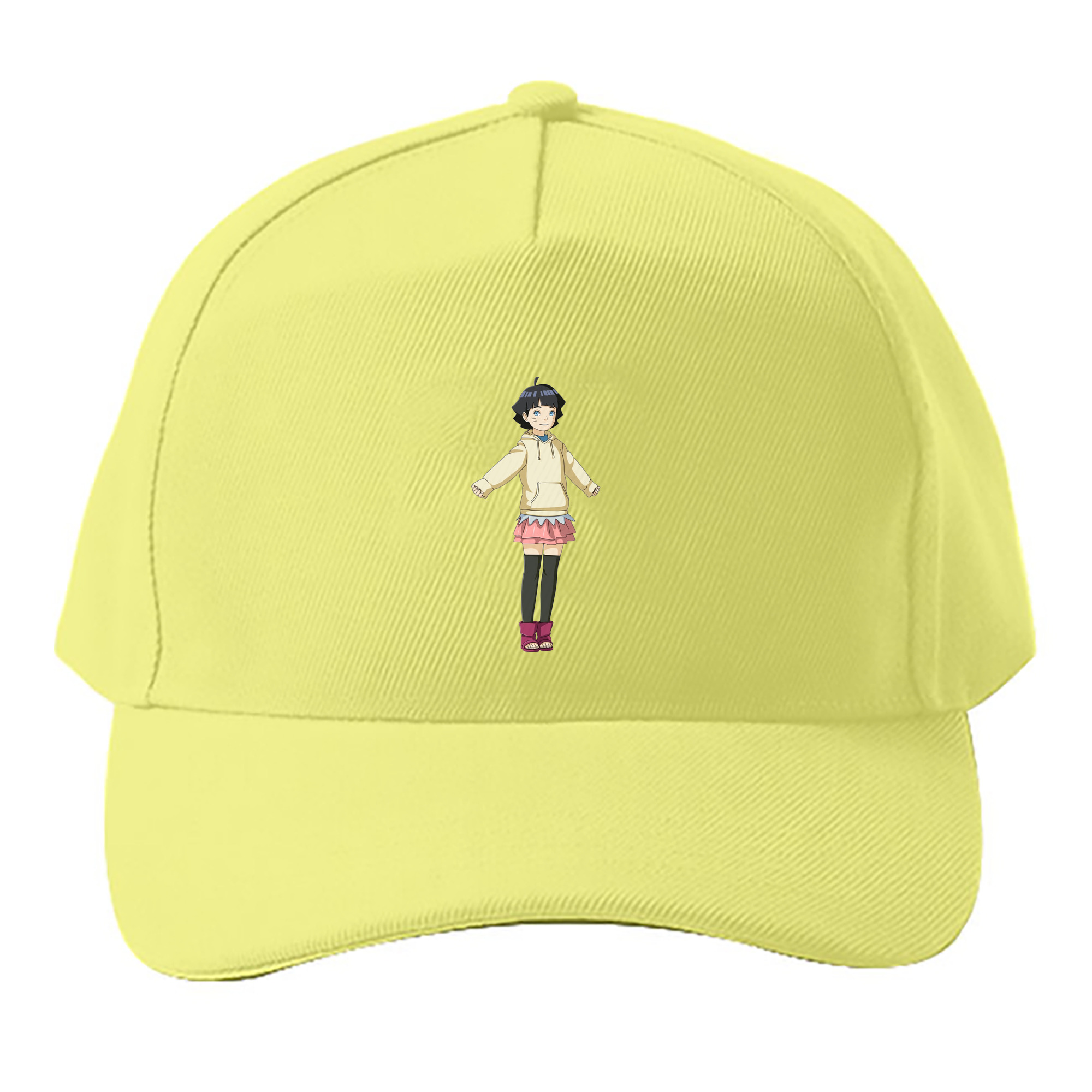 （画像用） NARUTO -ナルト- うずまき ヒマワリ Uzumaki Himawari ベースボールキャップ 綿100％ 男女兼用 帽子 スポーツ