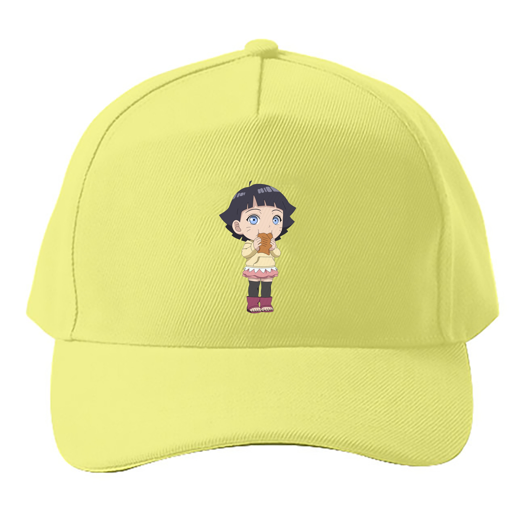 （画像用） NARUTO -ナルト- うずまき ヒマワリ Uzumaki Himawari ベースボールキャップ 綿100％ 男女兼用 帽子 スポーツ