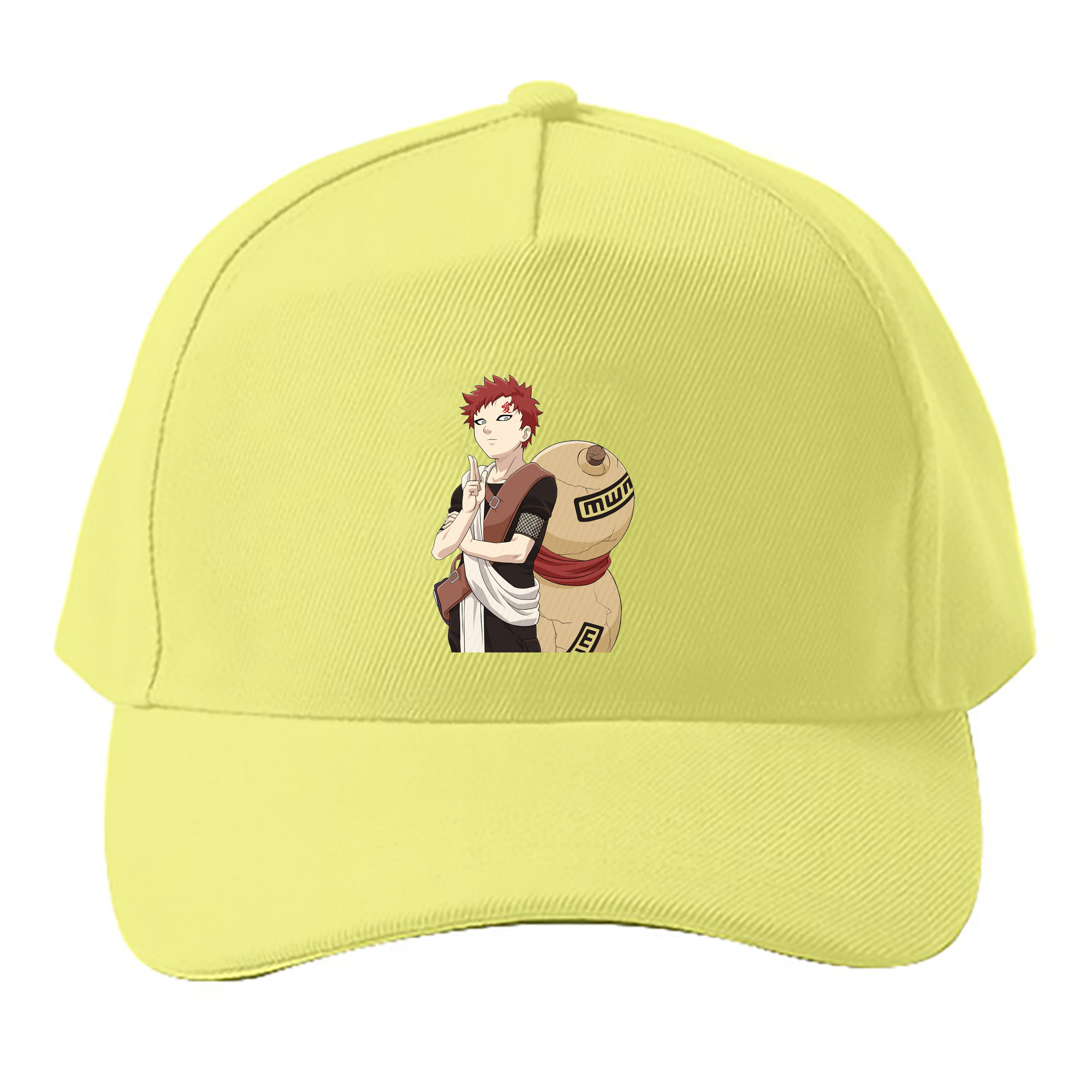 （画像用） NARUTO -ナルト- ガアラ Gaara ベースボールキャップ 綿100％ 男女兼用 帽子 スポーツ