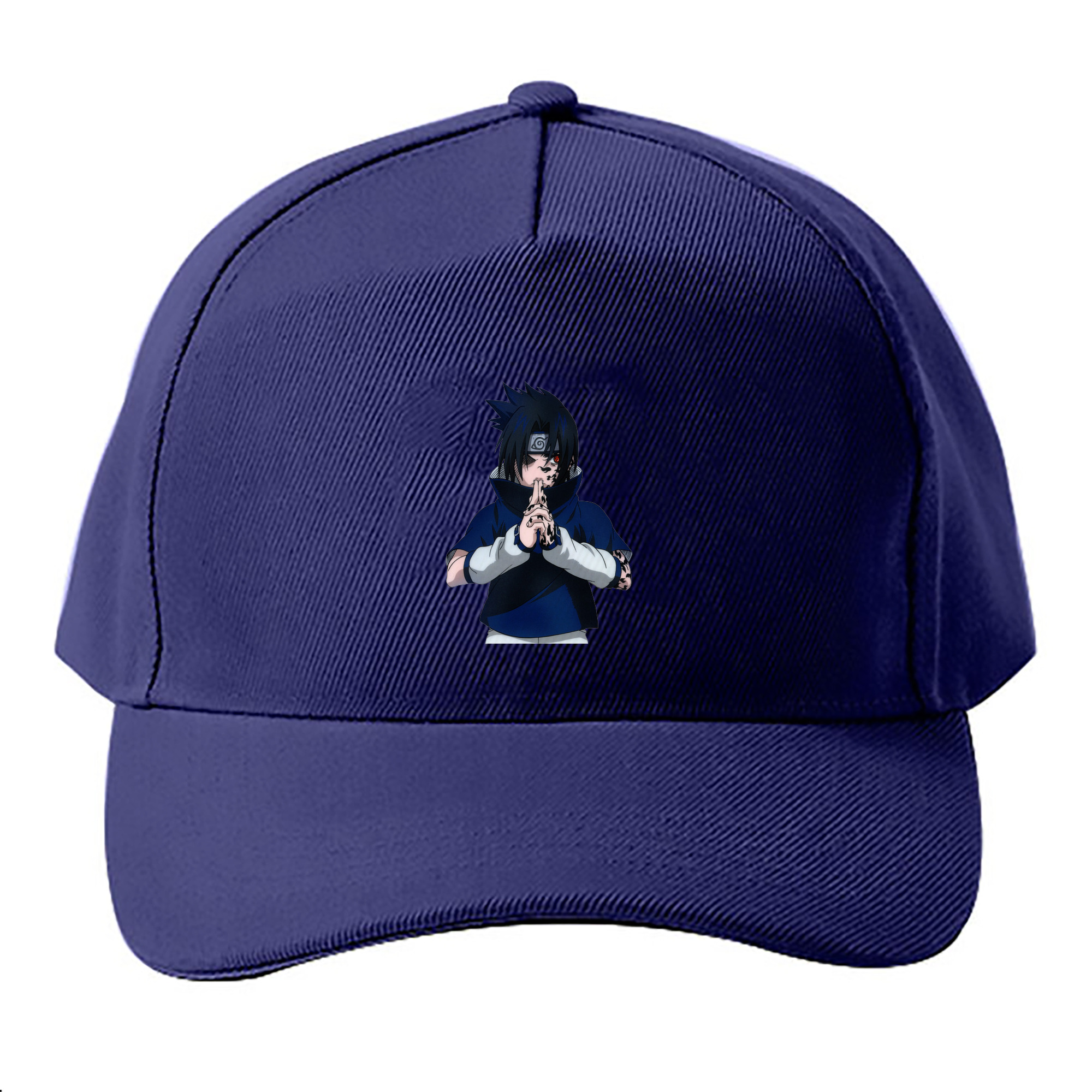 （画像用） NARUTO -ナルト- うちは サスケ Uchiha Sasuke ベースボールキャップ 綿100％ 男女兼用 帽子 スポーツ