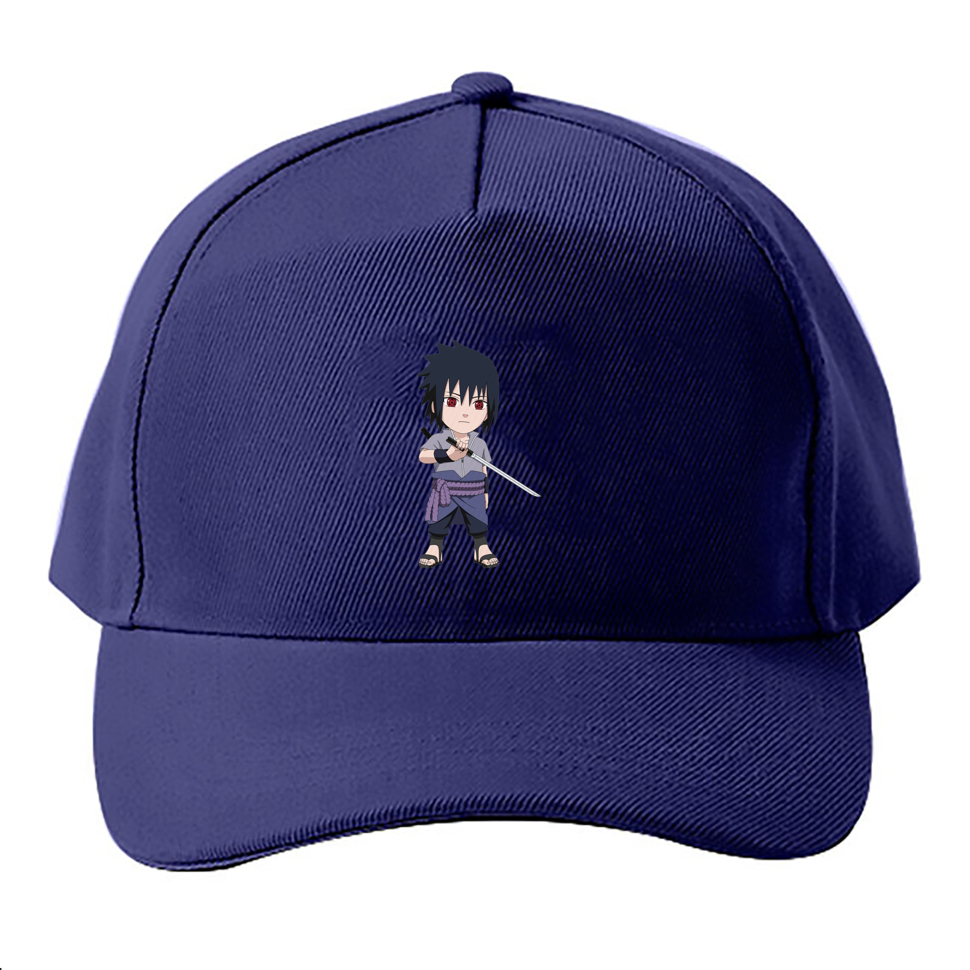 （画像用） NARUTO -ナルト- うちは サスケ Uchiha Sasuke ベースボールキャップ 綿100％ 男女兼用 帽子 スポーツ
