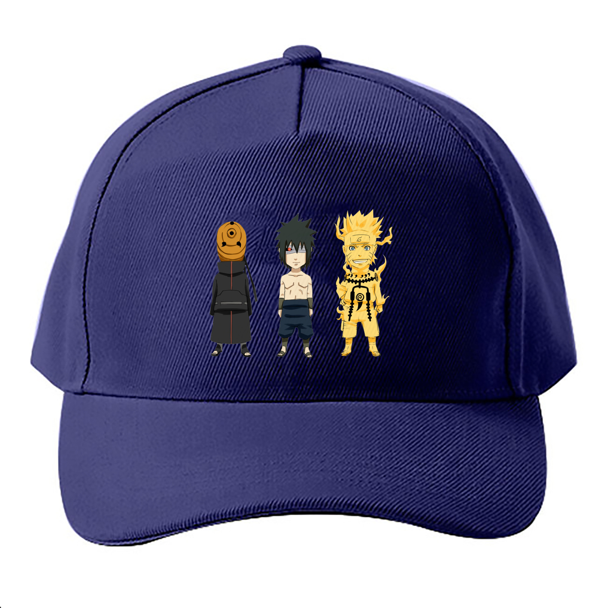 （画像用） NARUTO -ナルト- うちは サスケ Uchiha Sasuke ベースボールキャップ 綿100％ 男女兼用 帽子 スポーツ