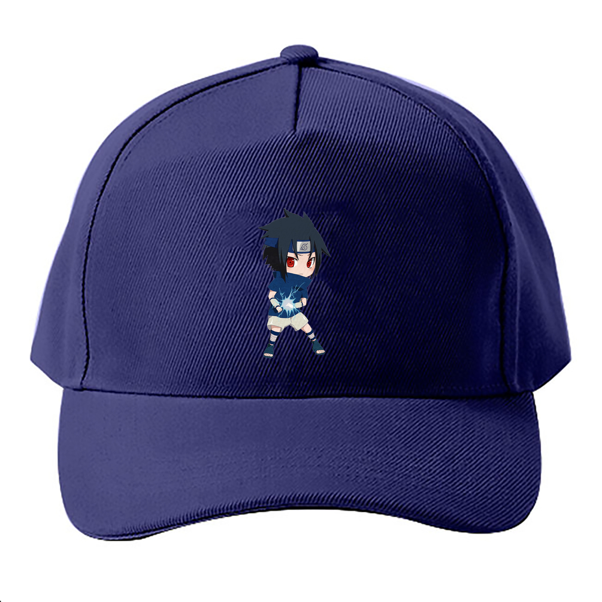 （画像用） NARUTO -ナルト- うちは サスケ Uchiha Sasuke ベースボールキャップ 綿100％ 男女兼用 帽子 スポーツ