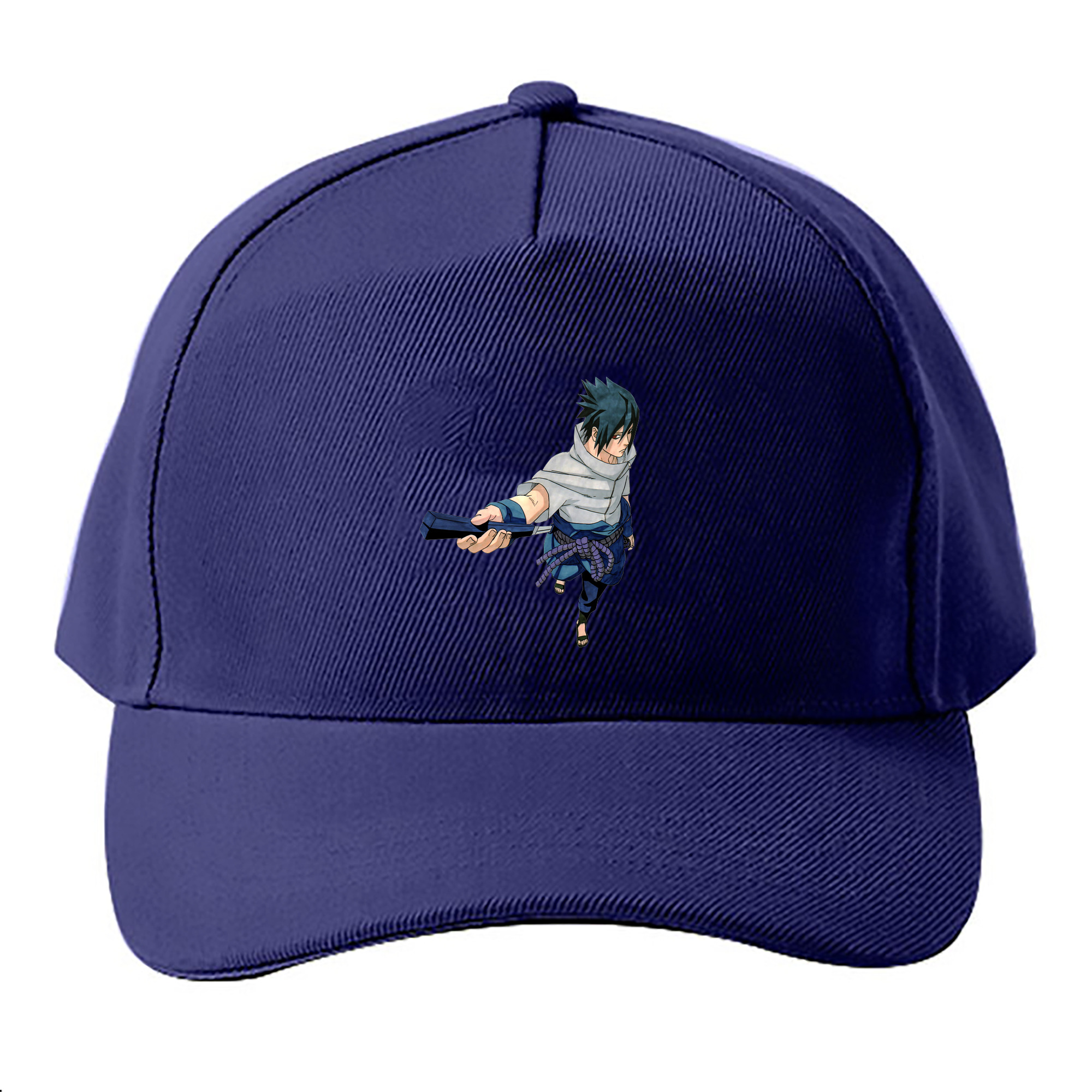 （画像用） NARUTO -ナルト- うちは サスケ Uchiha Sasuke ベースボールキャップ 綿100％ 男女兼用 帽子 スポーツ