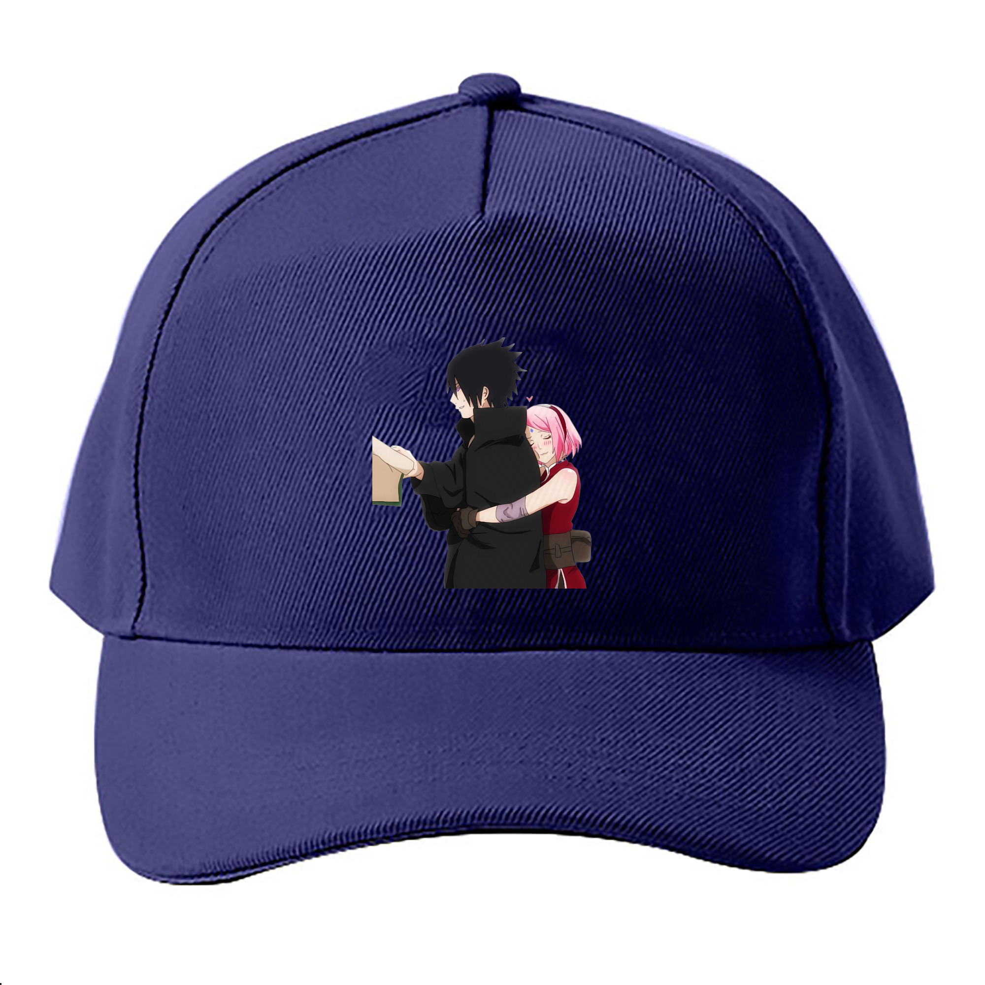 （画像用） NARUTO -ナルト- うちは サスケ Uchiha Sasuke ベースボールキャップ 綿100％ 男女兼用 帽子 スポーツ