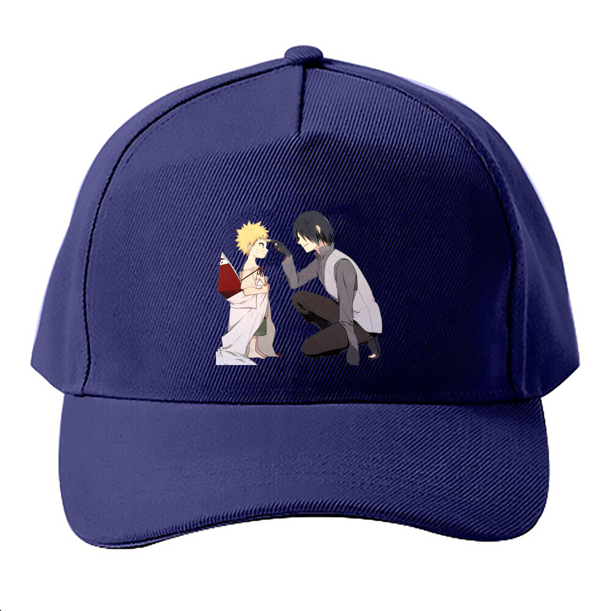 （画像用） NARUTO -ナルト- うちは サスケ Uchiha Sasuke ベースボールキャップ 綿100％ 男女兼用 帽子 スポーツ