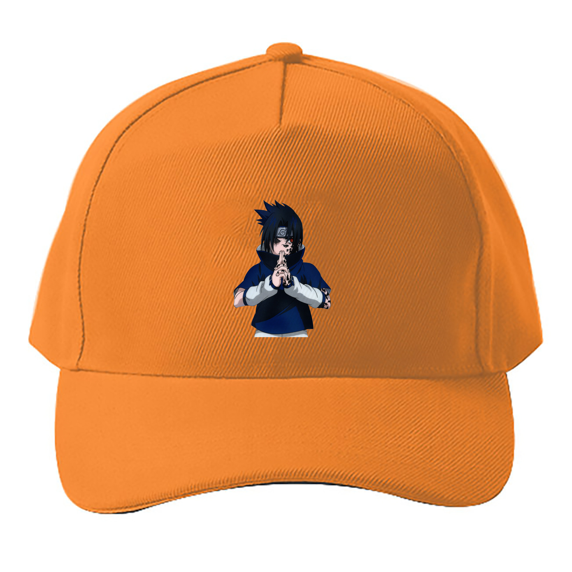 （画像用） NARUTO -ナルト- うちは サスケ Uchiha Sasuke ベースボールキャップ 綿100％ 男女兼用 帽子 スポーツ