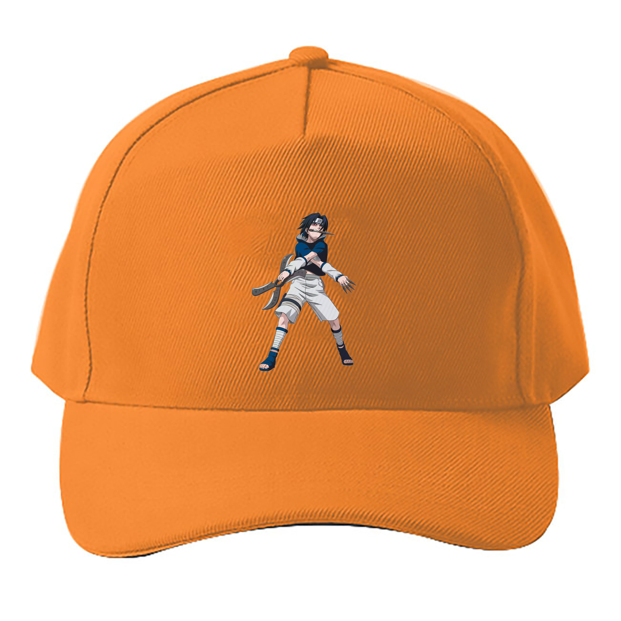 （画像用） NARUTO -ナルト- うちは サスケ Uchiha Sasuke ベースボールキャップ 綿100％ 男女兼用 帽子 スポーツ