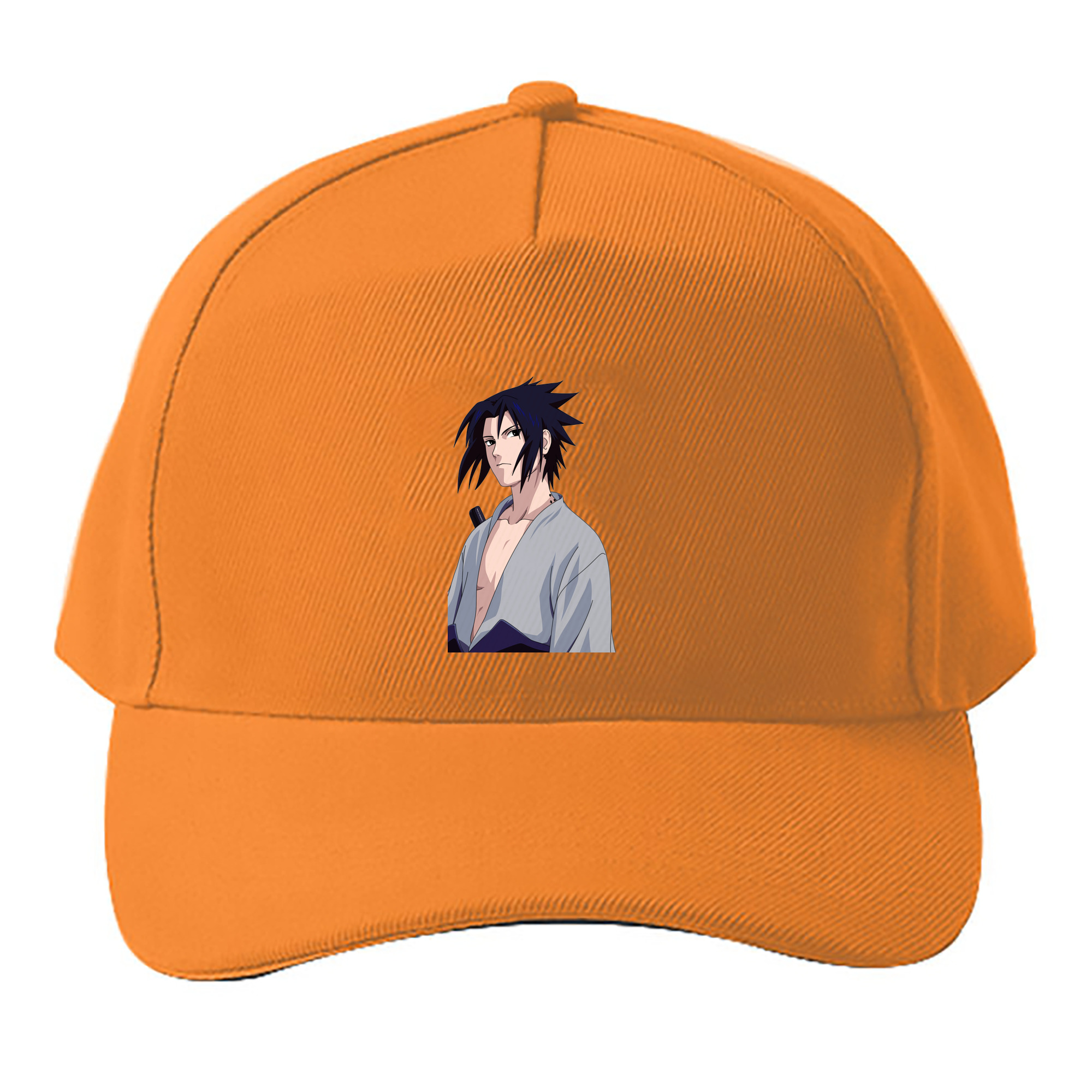 （画像用） NARUTO -ナルト- うちは サスケ Uchiha Sasuke ベースボールキャップ 綿100％ 男女兼用 帽子 スポーツ