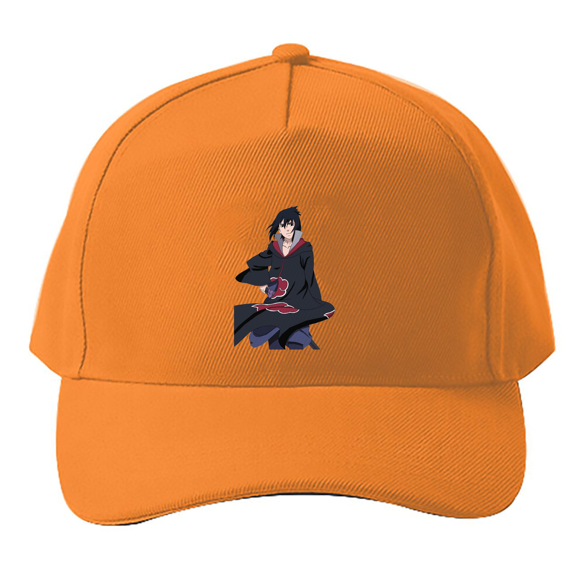 （画像用） NARUTO -ナルト- うちは サスケ Uchiha Sasuke ベースボールキャップ 綿100％ 男女兼用 帽子 スポーツ