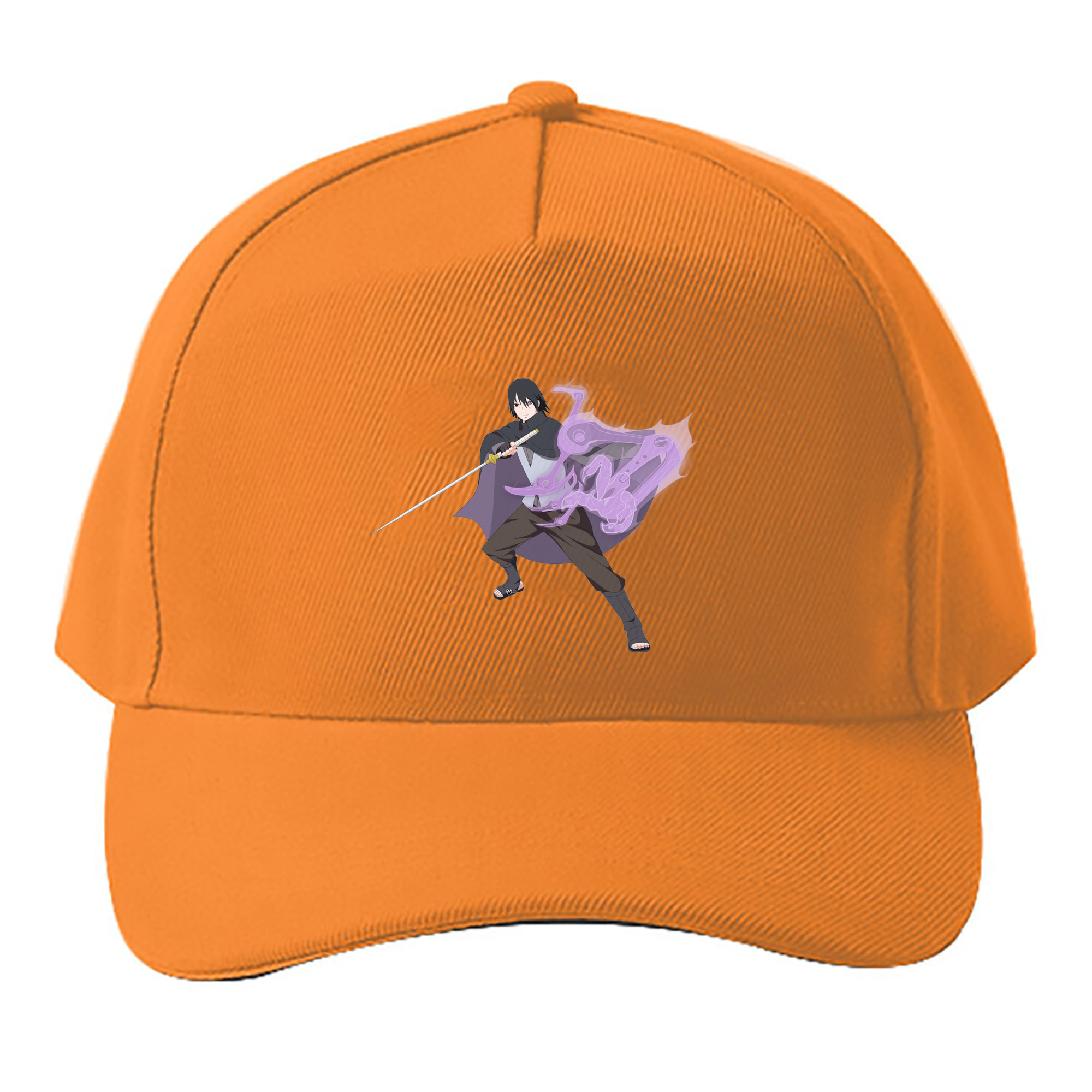 （画像用） NARUTO -ナルト- うちは サスケ Uchiha Sasuke ベースボールキャップ 綿100％ 男女兼用 帽子 スポーツ