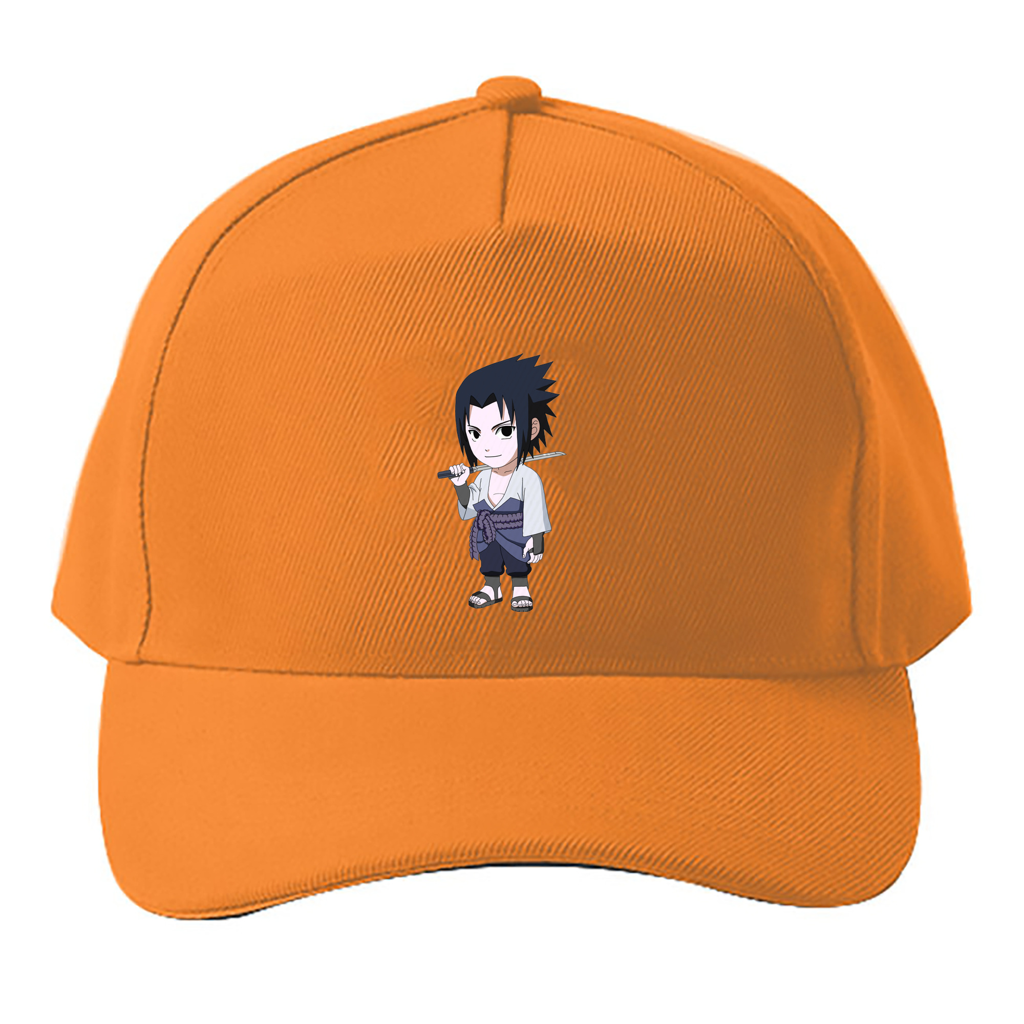 （画像用） NARUTO -ナルト- うちは サスケ Uchiha Sasuke ベースボールキャップ 綿100％ 男女兼用 帽子 スポーツ