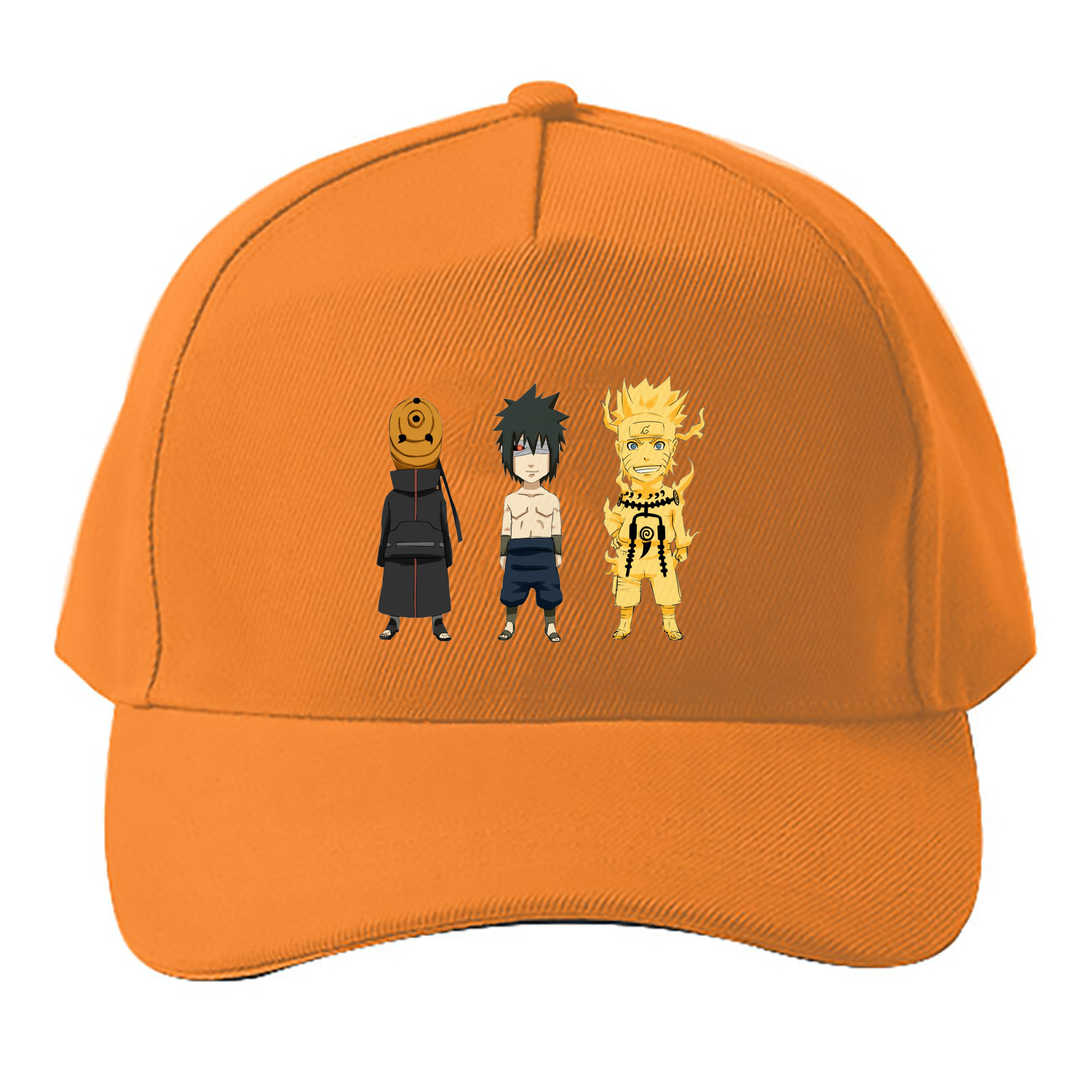 （画像用） NARUTO -ナルト- うちは サスケ Uchiha Sasuke ベースボールキャップ 綿100％ 男女兼用 帽子 スポーツ