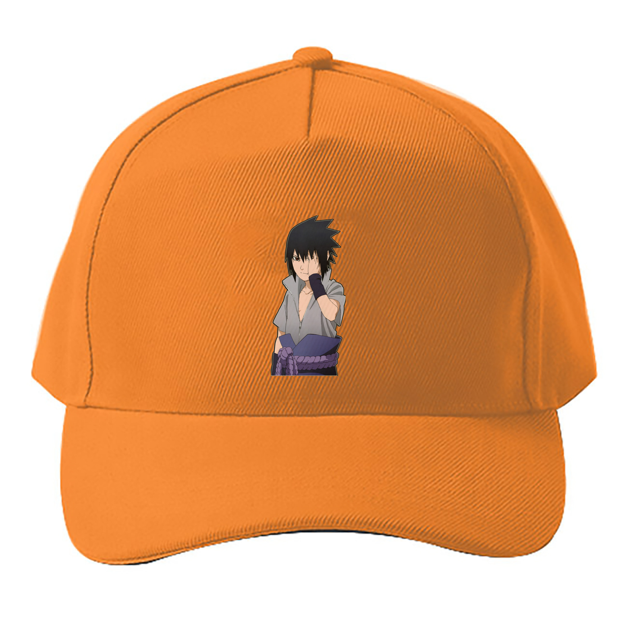（画像用） NARUTO -ナルト- うちは サスケ Uchiha Sasuke ベースボールキャップ 綿100％ 男女兼用 帽子 スポーツ