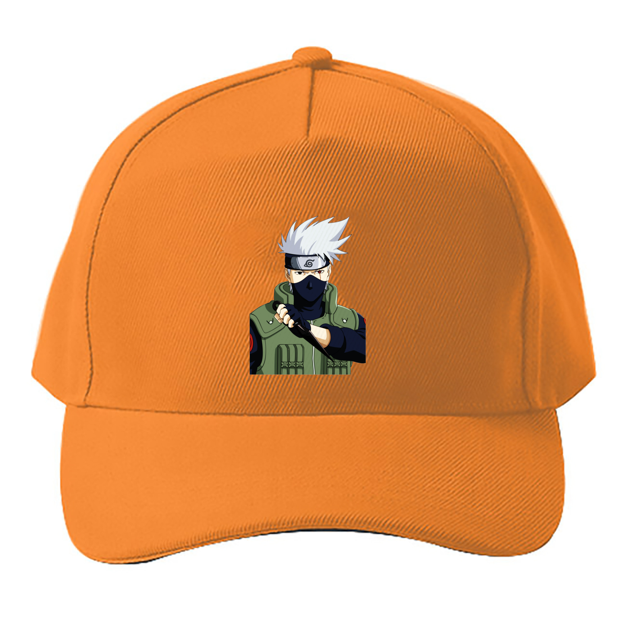 （画像用） NARUTO -ナルト- はたけ カカシ Hatake Kakashi ベースボールキャップ 綿100％ 男女兼用 帽子 スポーツ