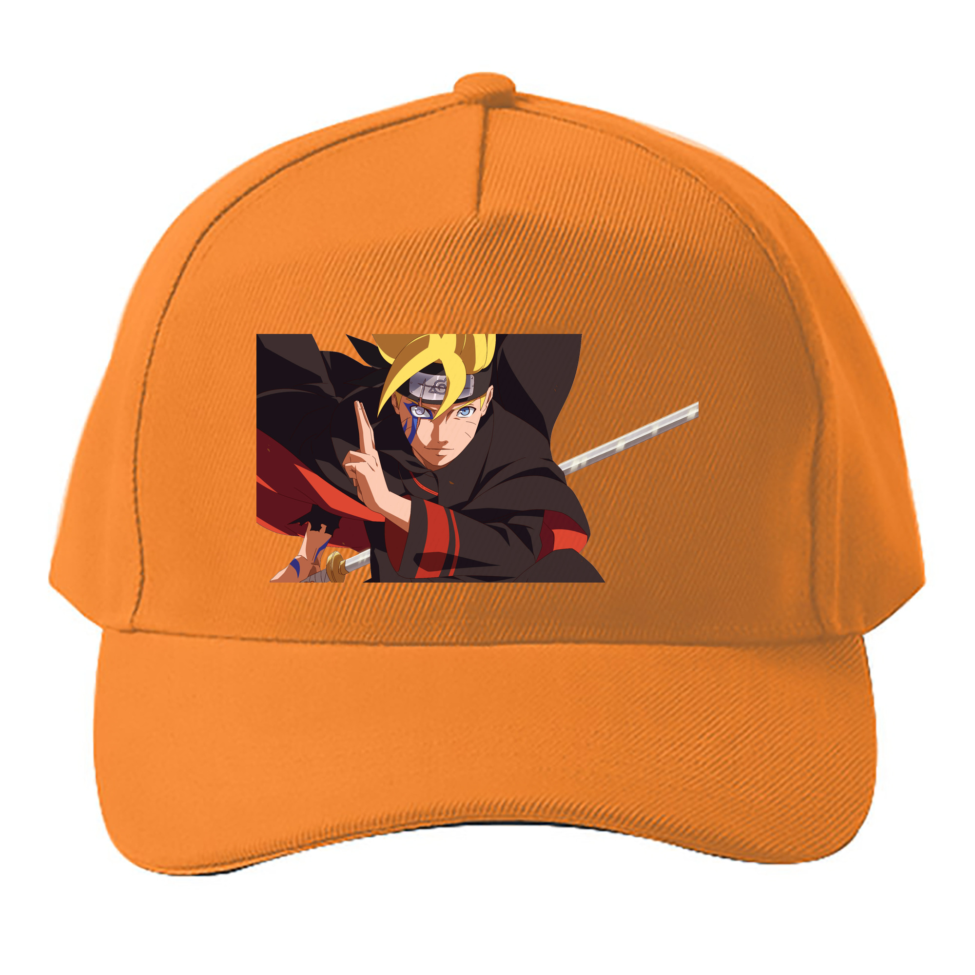（画像用） NARUTO -ナルト- うずまき ボルト Uzumaki Boruto ベースボールキャップ 綿100％ 男女兼用 帽子 スポーツ
