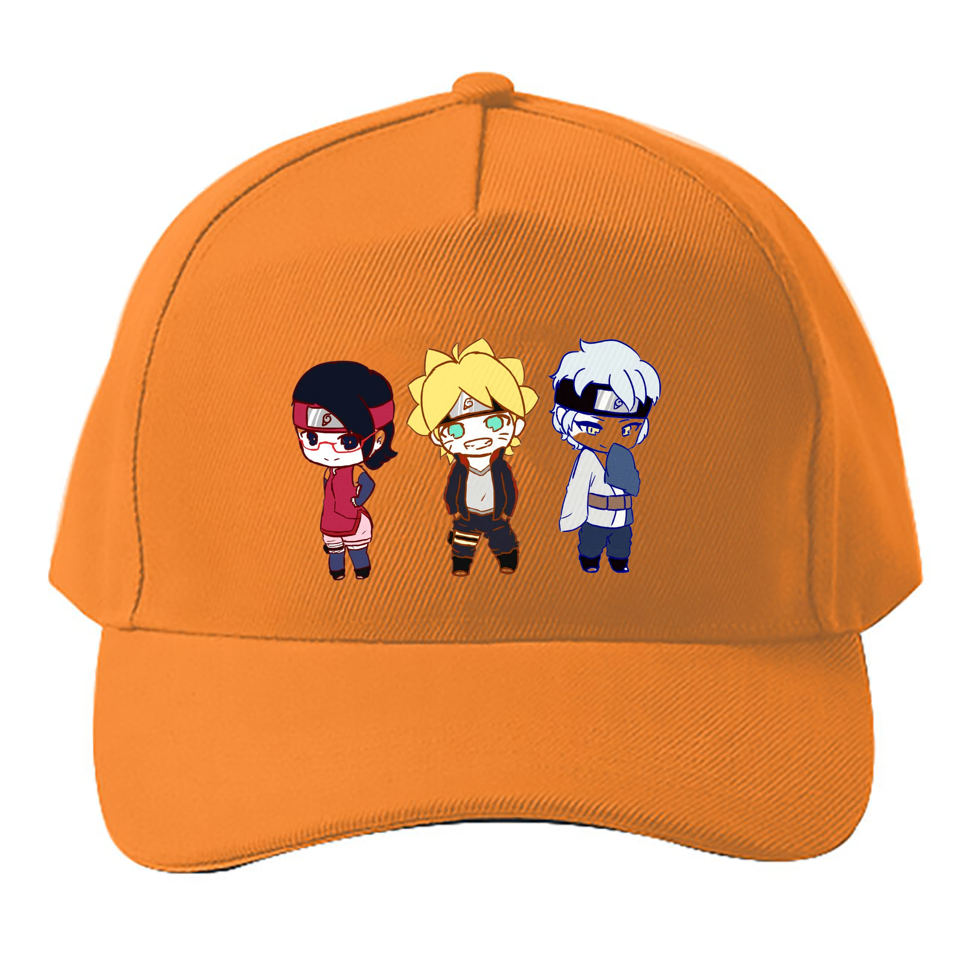 （画像用） NARUTO -ナルト- うずまき ボルト Uzumaki Boruto ベースボールキャップ 綿100％ 男女兼用 帽子 スポーツ