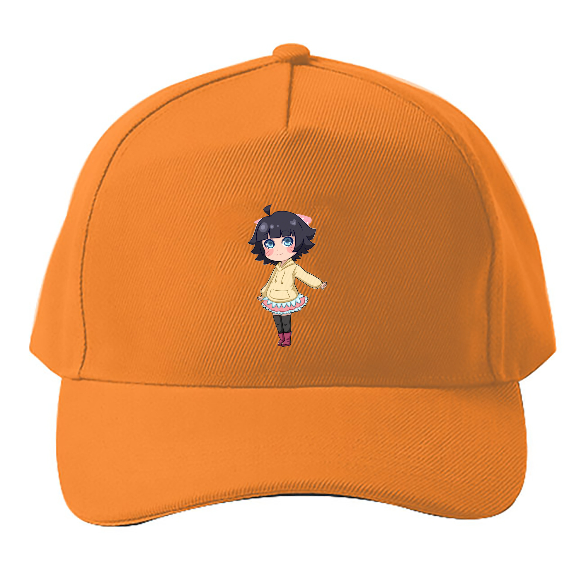 （画像用） NARUTO -ナルト- うずまき ヒマワリ Uzumaki Himawari ベースボールキャップ 綿100％ 男女兼用 帽子 スポーツ