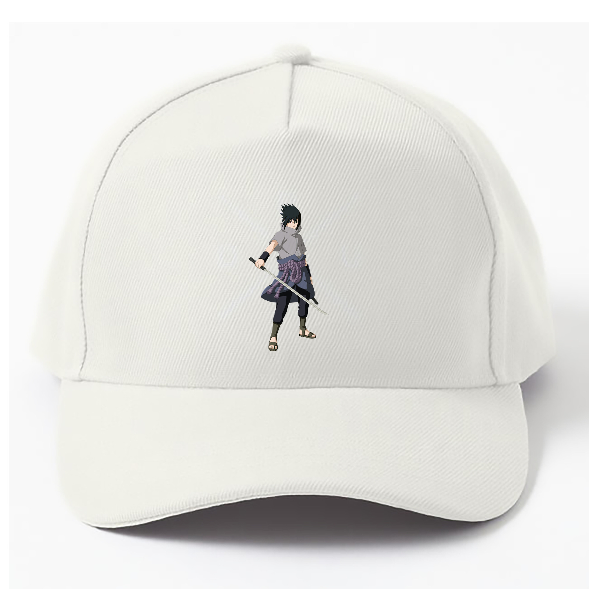 （画像用） NARUTO -ナルト- うちは サスケ Uchiha Sasuke ベースボールキャップ 綿100％ 男女兼用 帽子 スポーツ