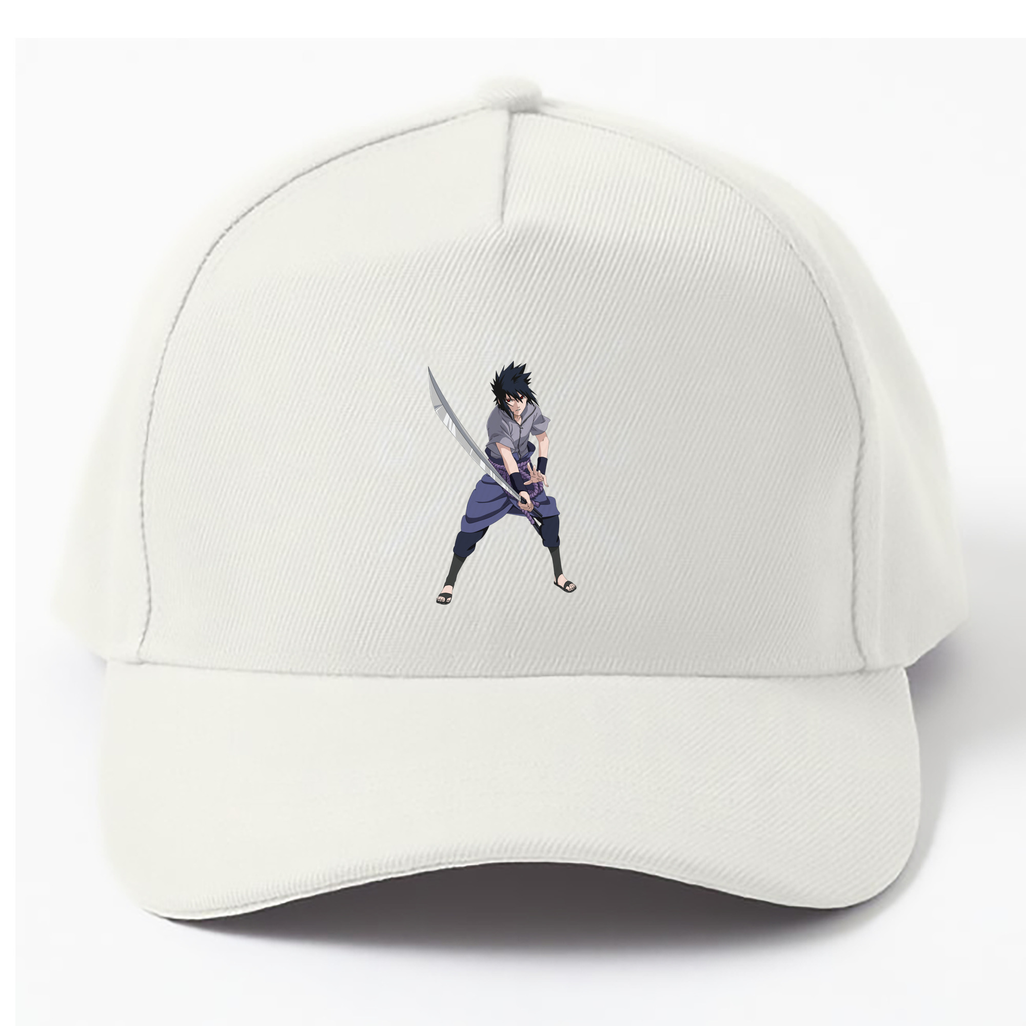 （画像用） NARUTO -ナルト- うちは サスケ Uchiha Sasuke ベースボールキャップ 綿100％ 男女兼用 帽子 スポーツ