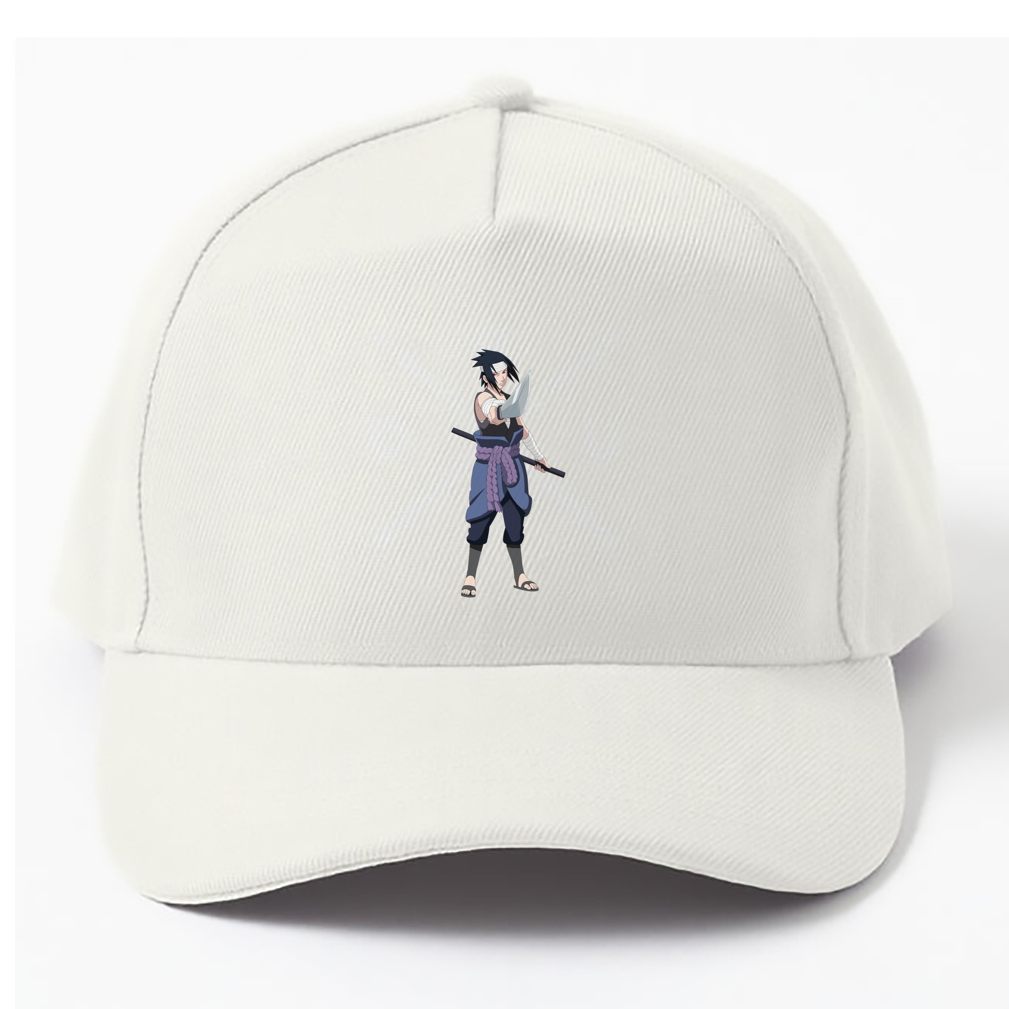 （画像用） NARUTO -ナルト- うちは サスケ Uchiha Sasuke ベースボールキャップ 綿100％ 男女兼用 帽子 スポーツ