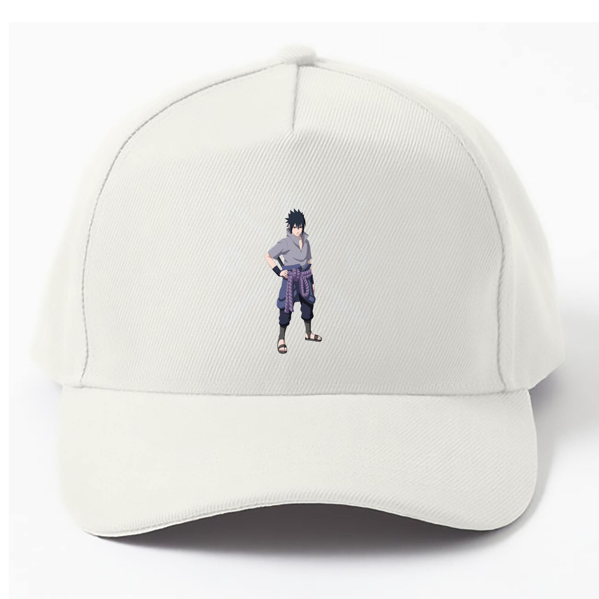 （画像用） NARUTO -ナルト- うちは サスケ Uchiha Sasuke ベースボールキャップ 綿100％ 男女兼用 帽子 スポーツ